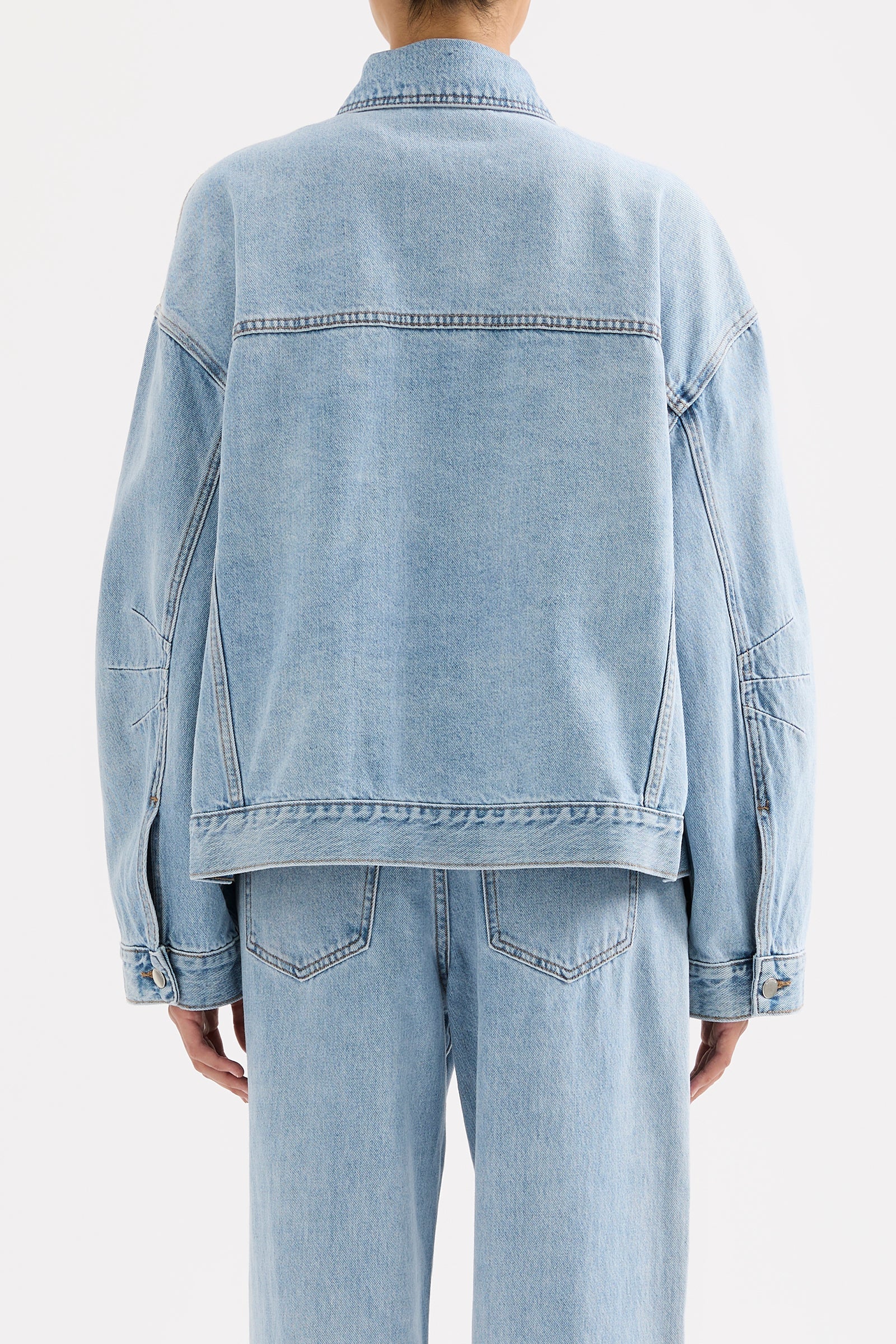 Sia Denim Jacket 90s Blue Wash 