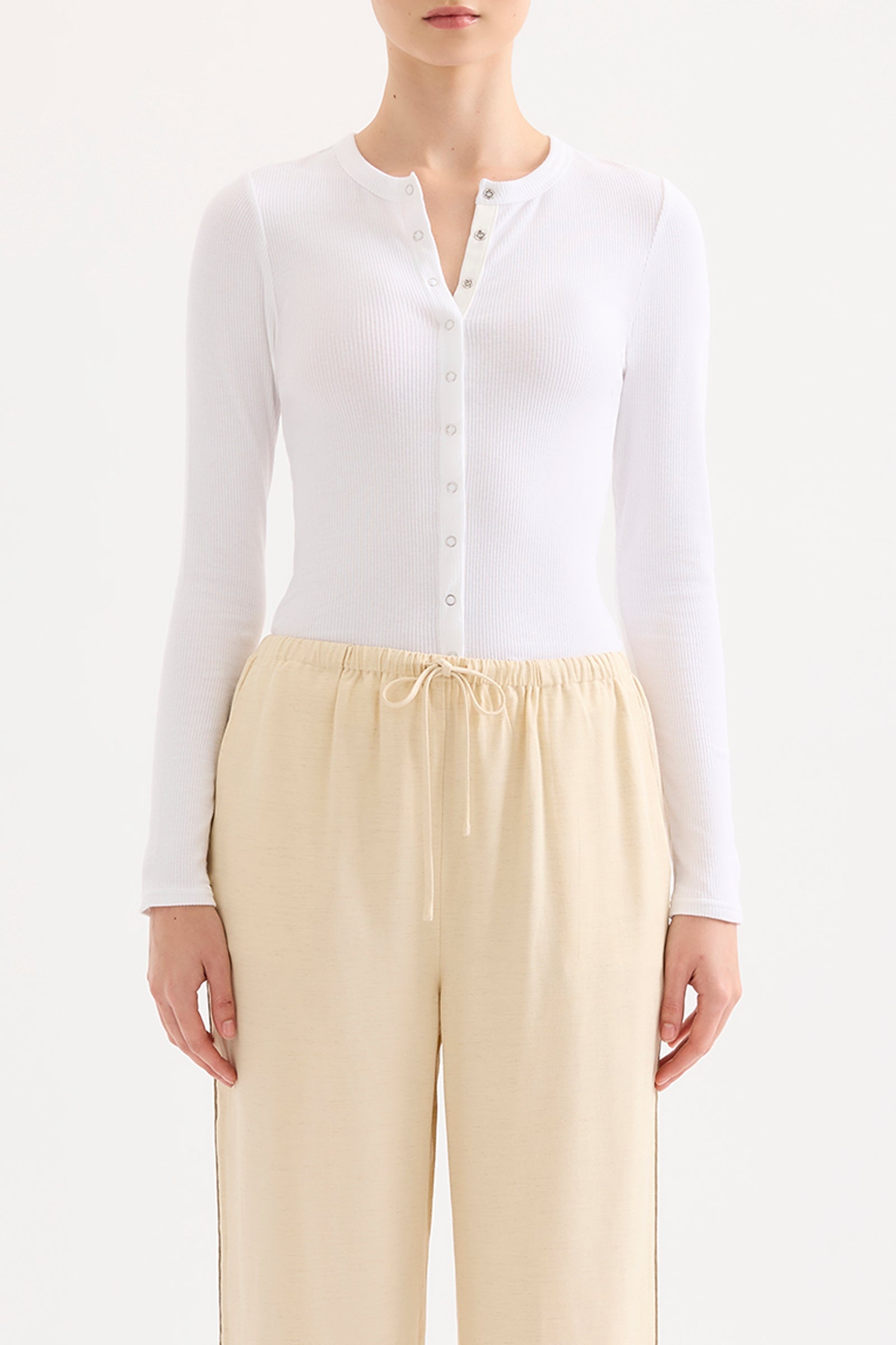 Terrin Ls Top White 