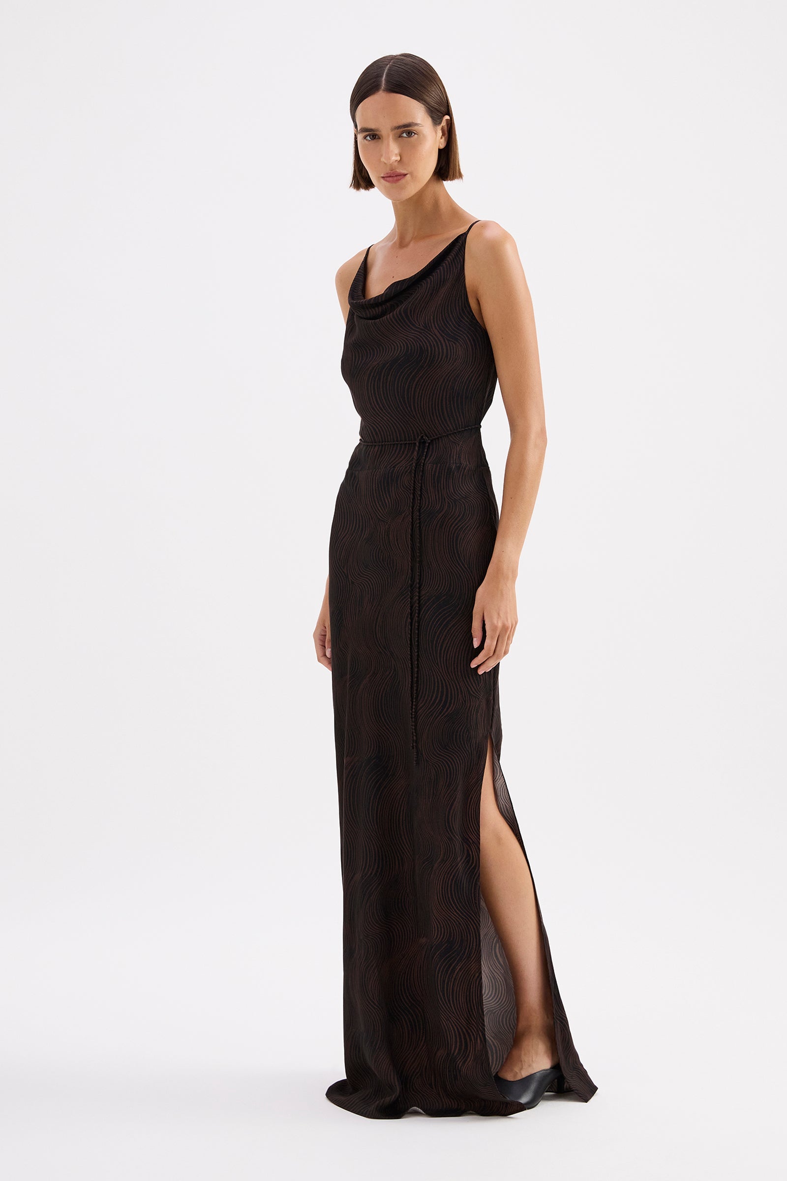 Onda Cupro Maxi Dress Onda 
