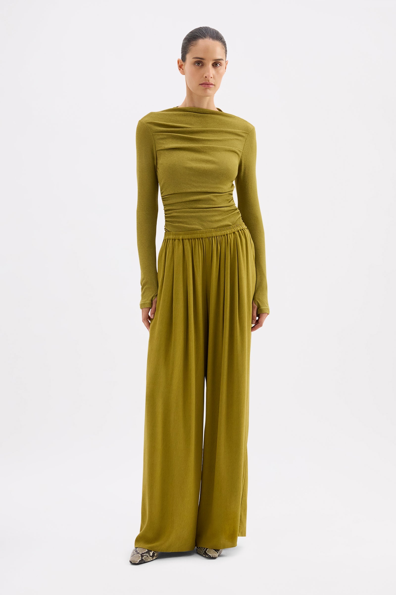 Anthea Pant Avocado 