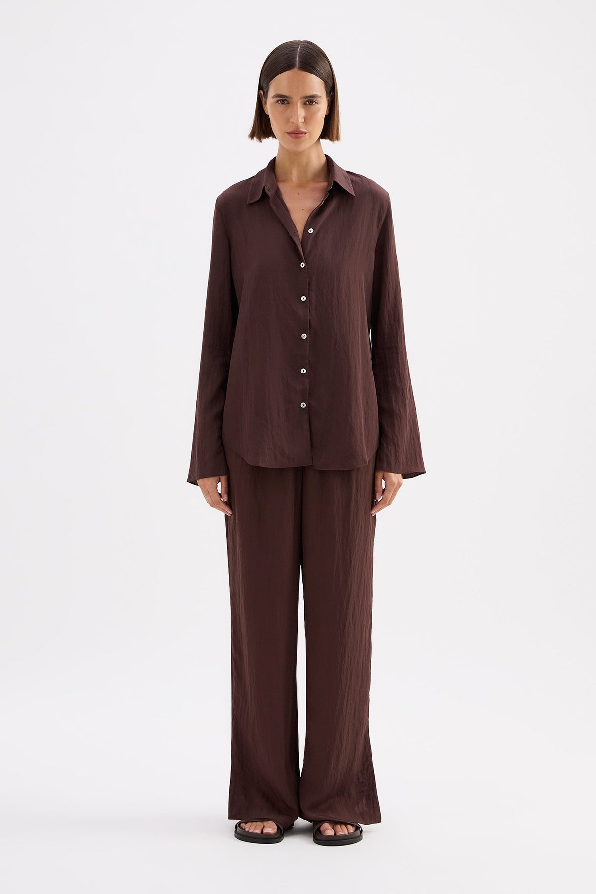 Alia Shirt Raisin 