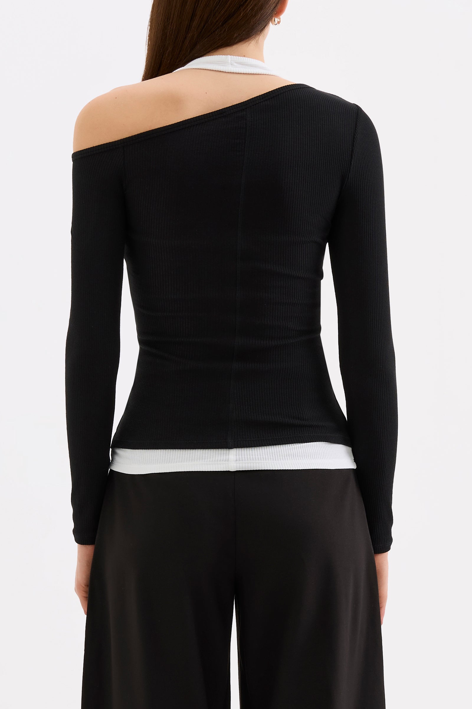 Geri Ls Top B&w Splice 
