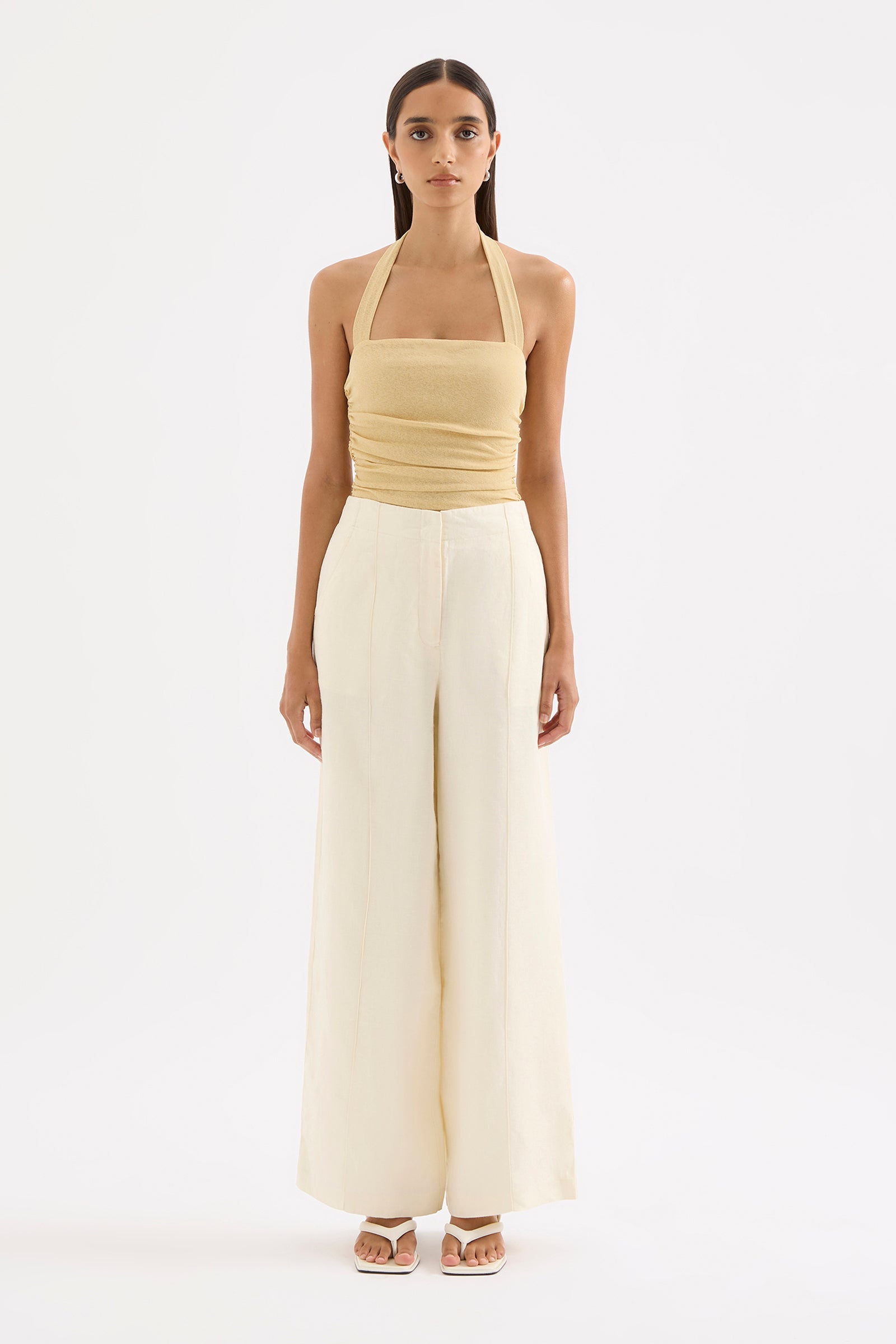 Theo Linen Pant Chamomile 