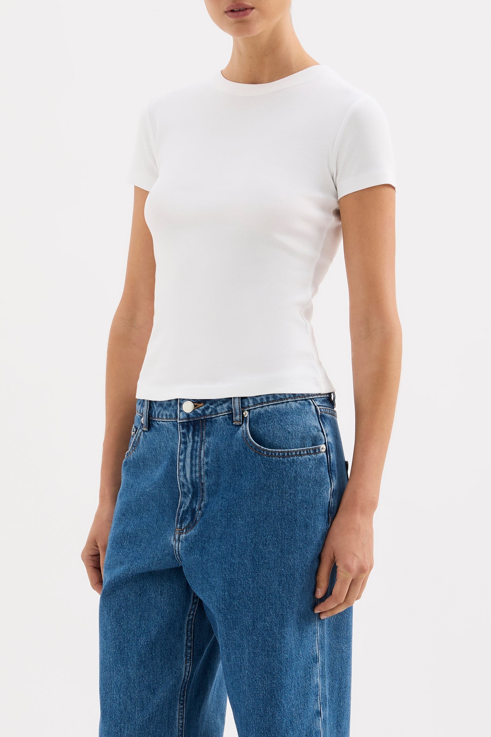 Organic Baby Tee White 