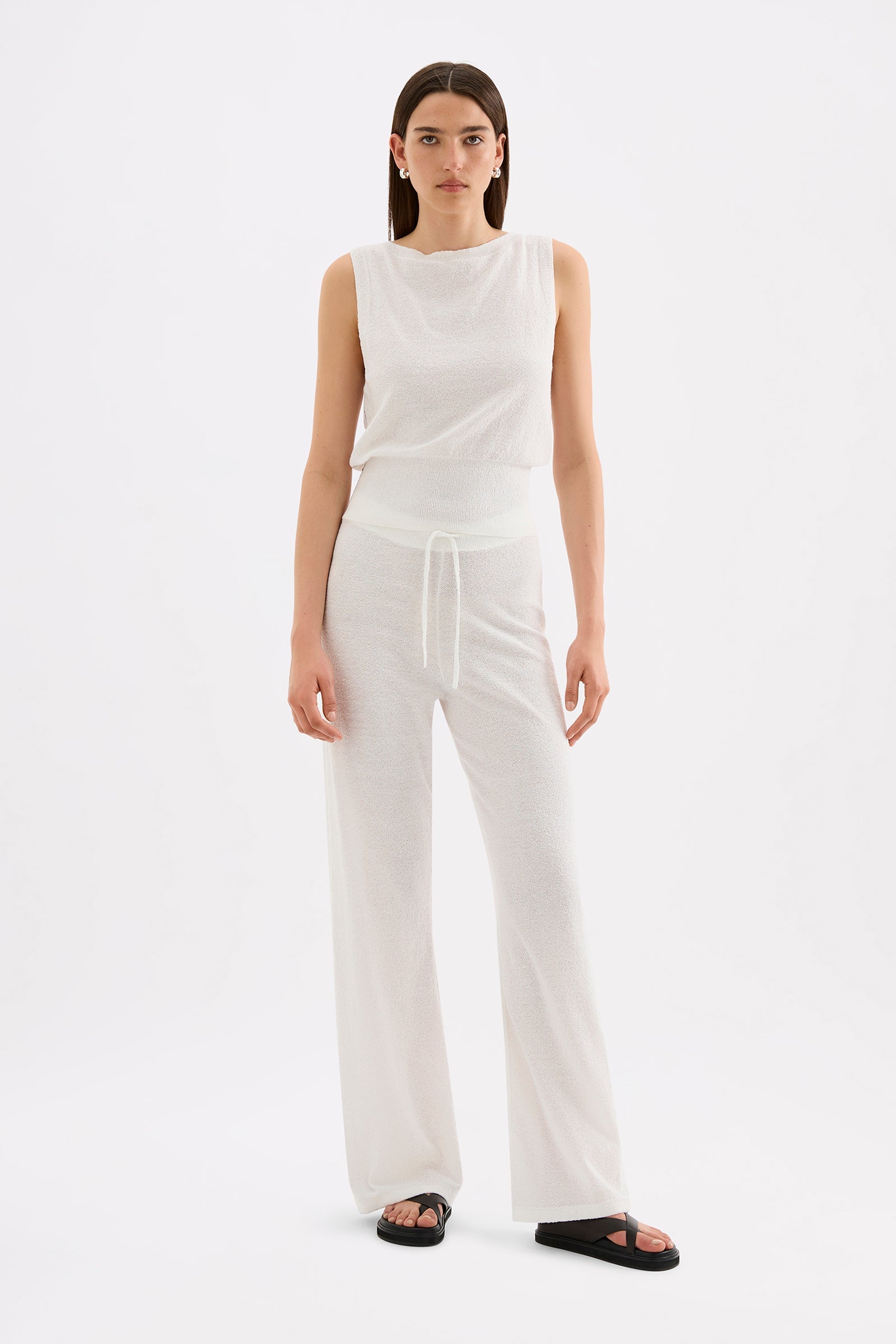 Luala Knit Pant Salt 