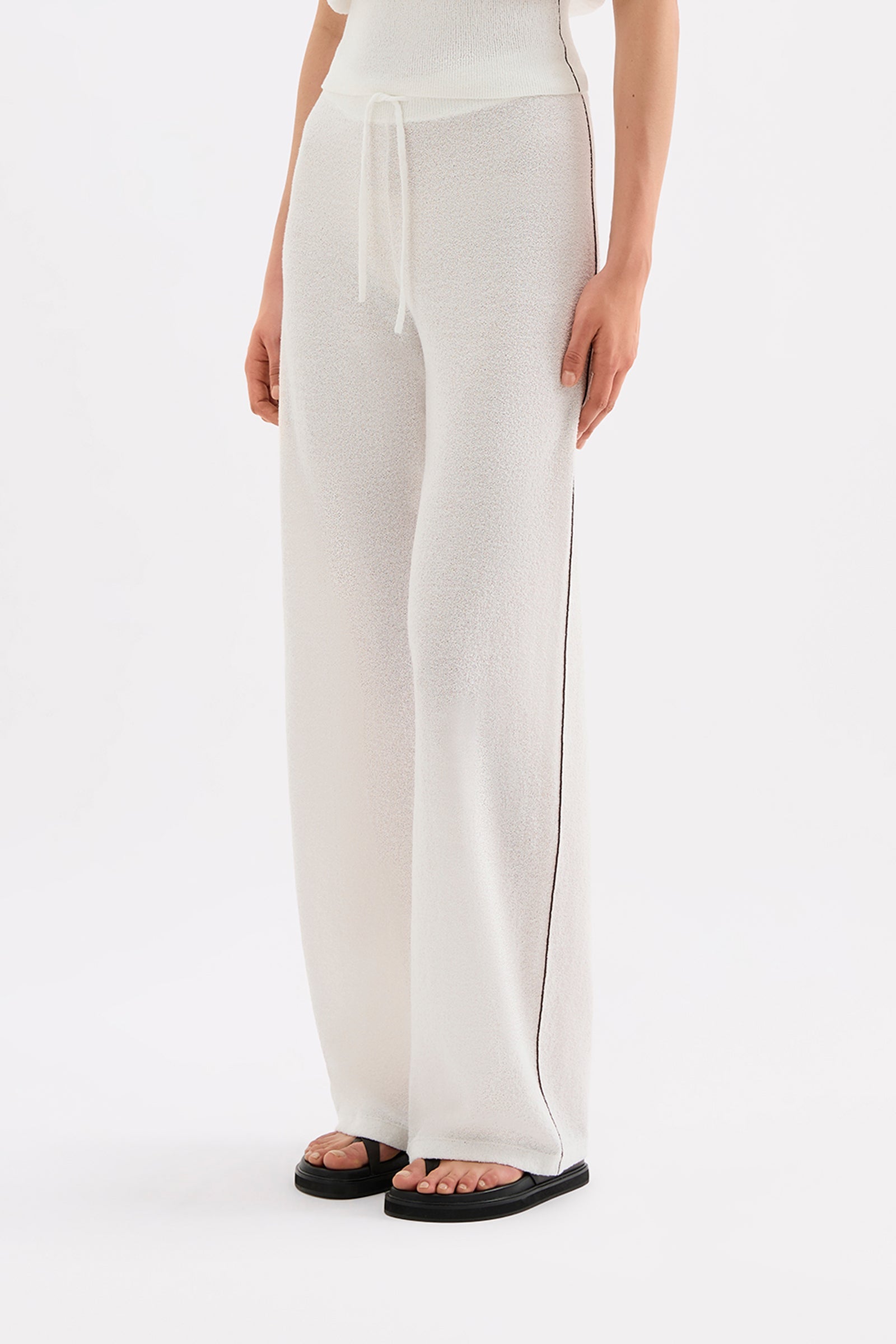 Luala Knit Pant Salt 