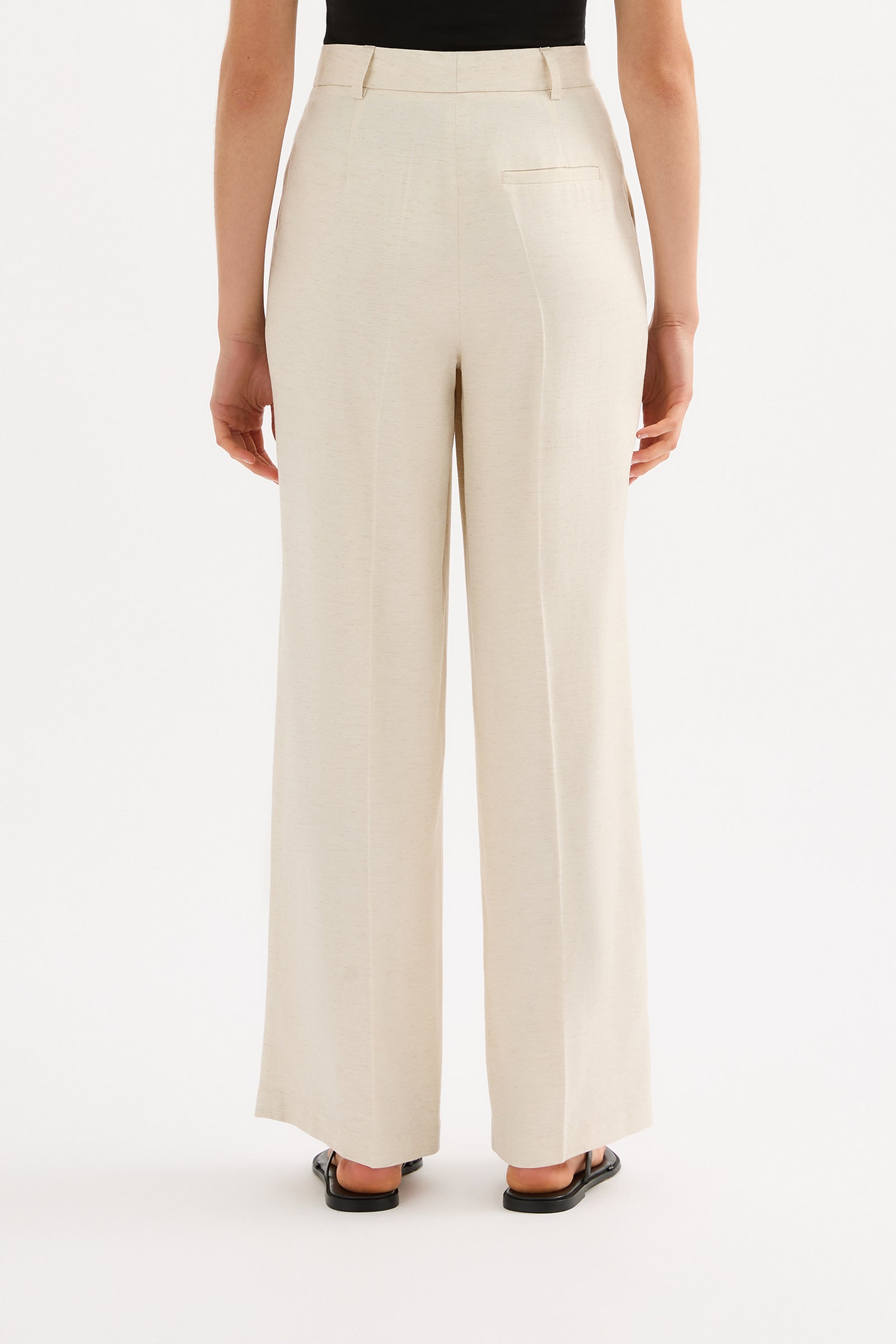 Logan Tailored Pant Bone 