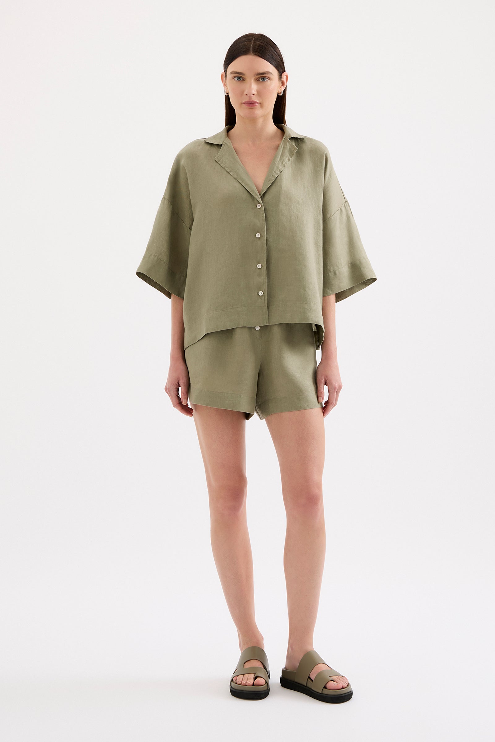 Lounge Linen Short Kalamata 