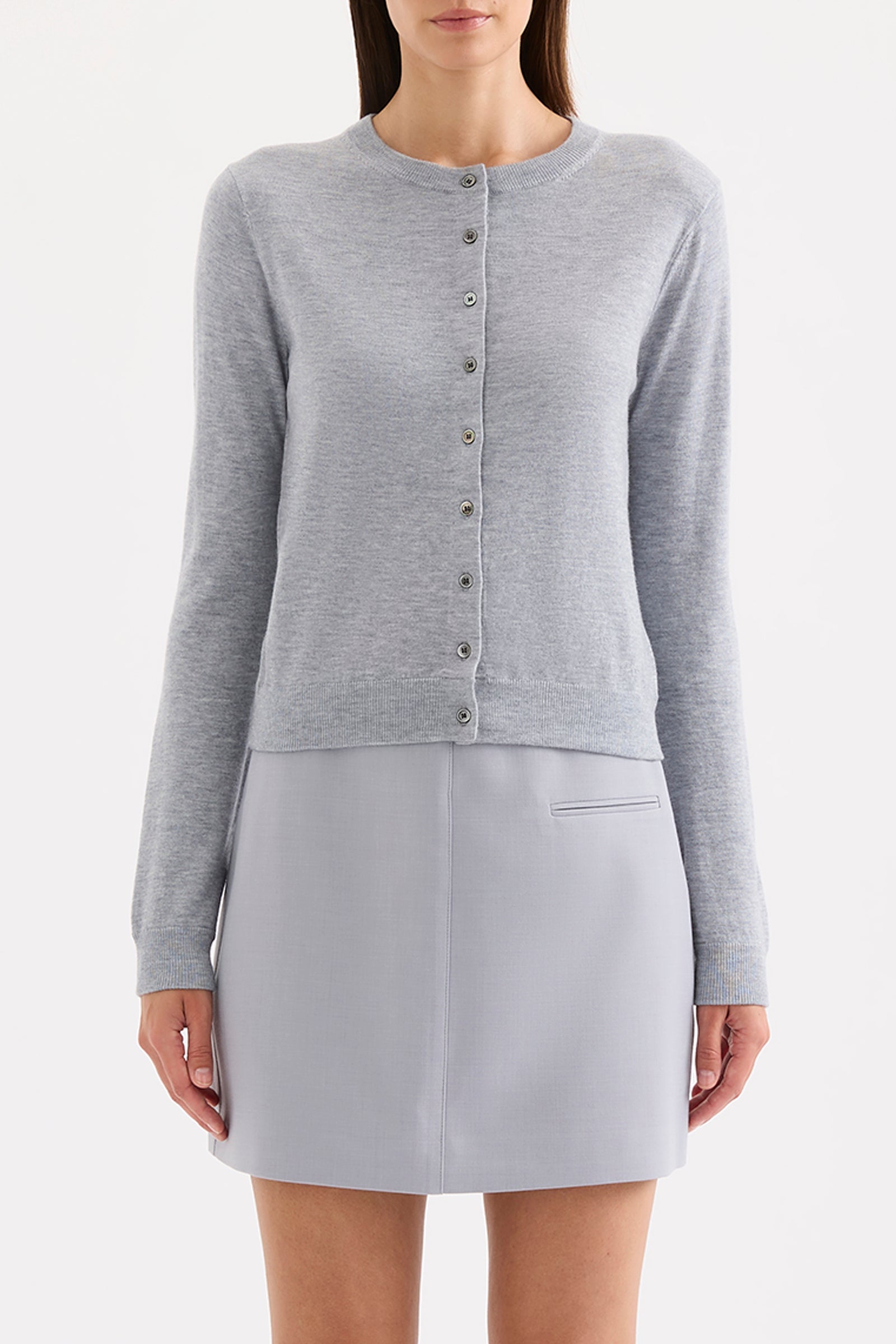 Rae Knit Cardigan Storm 