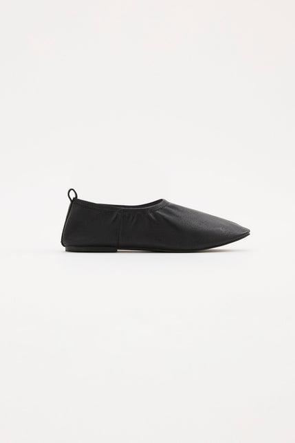 Haven Leather Flat Black 