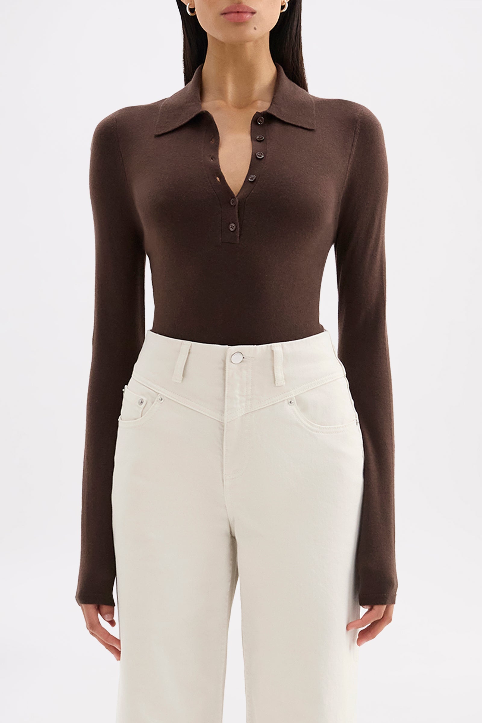 Danica Merino Blend Knit Chocolate 