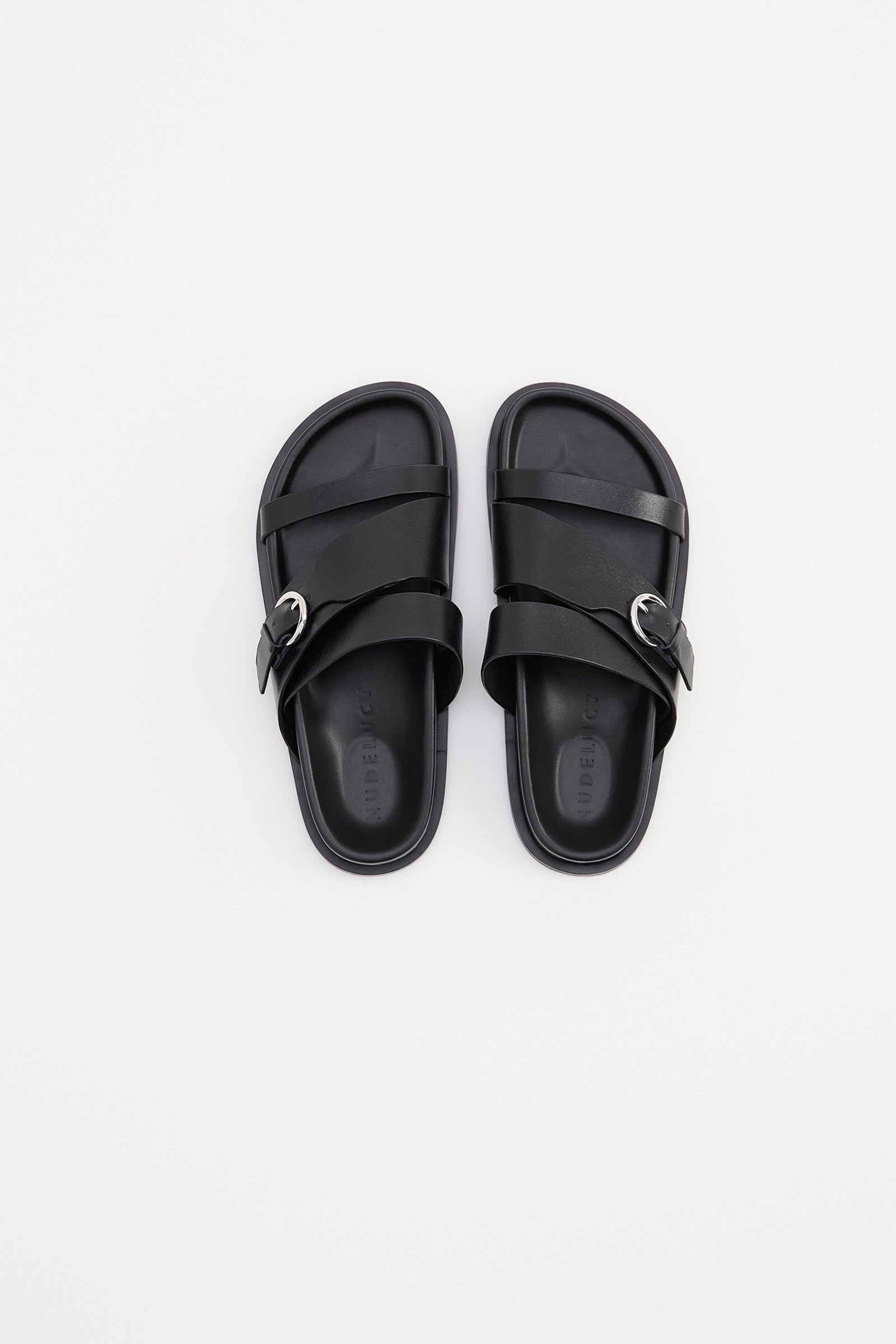 Rowan Leather Slide Black 
