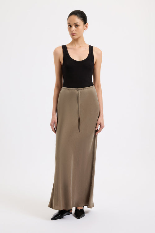 SESHNI TENCEL MAXI SKIRT1
