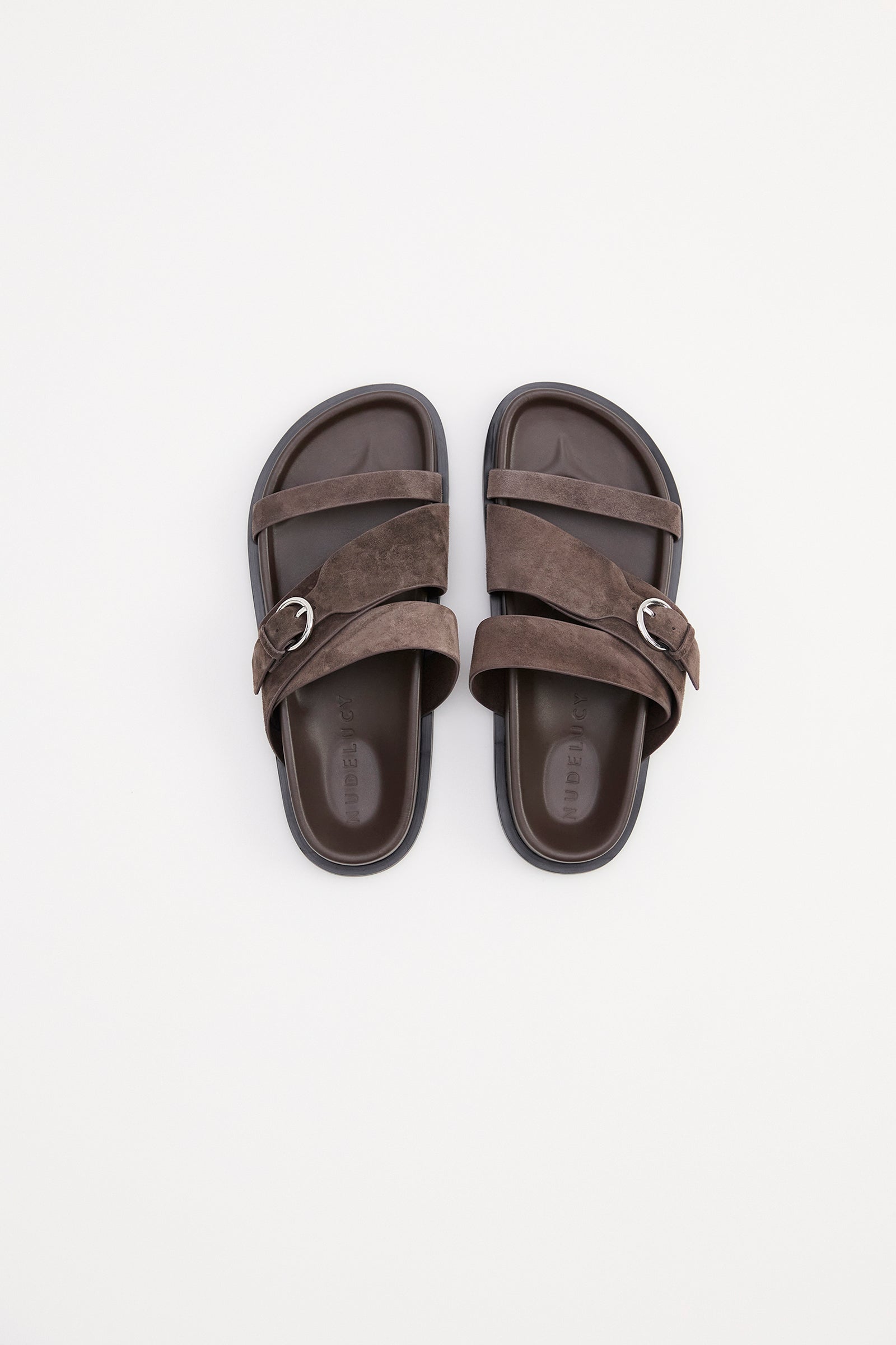 Rowan Leather Slide Chocolate 