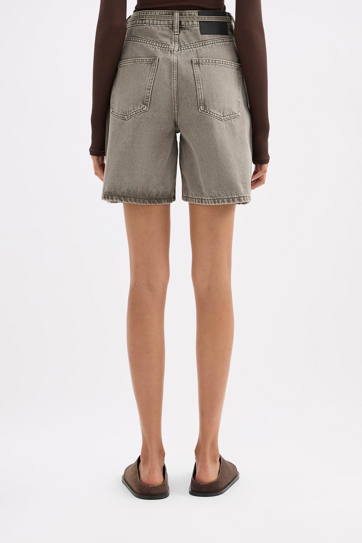 Soren Longline Denim Short Stone 