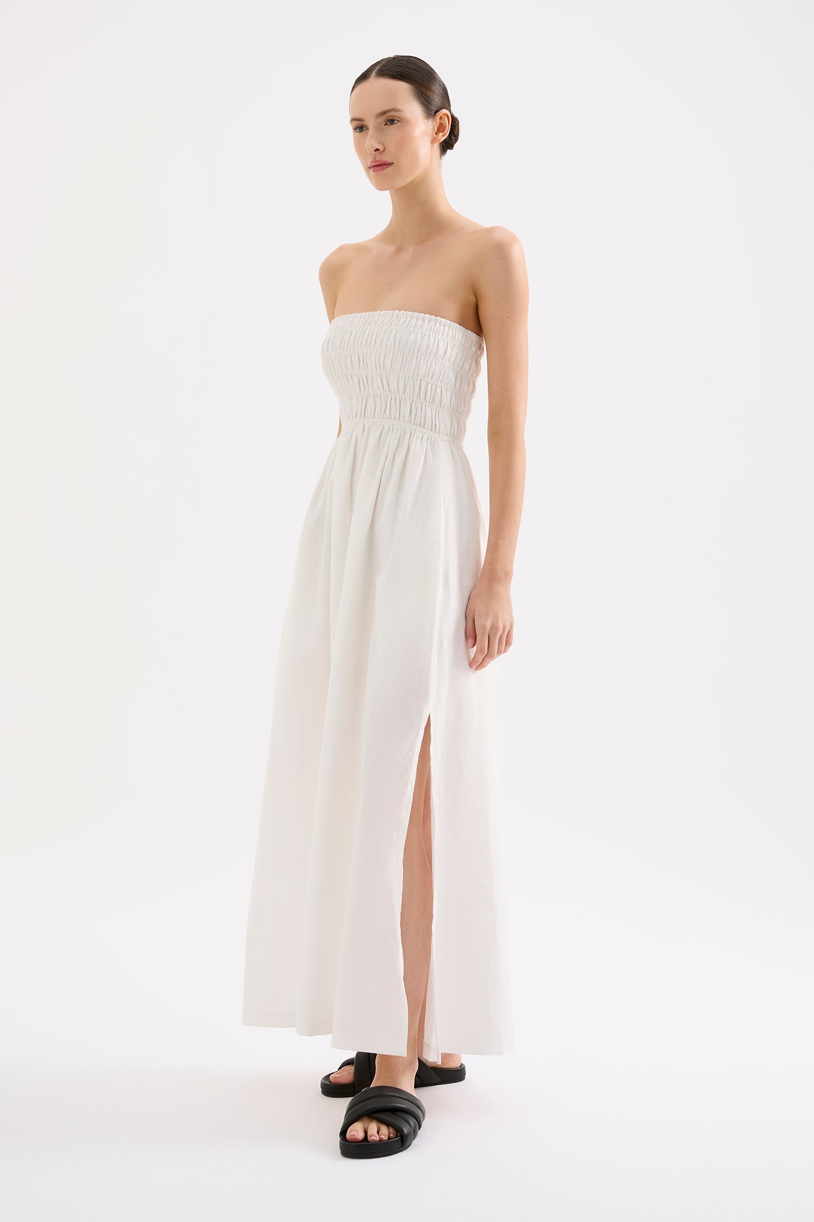 Zuri Maxi Dress White 