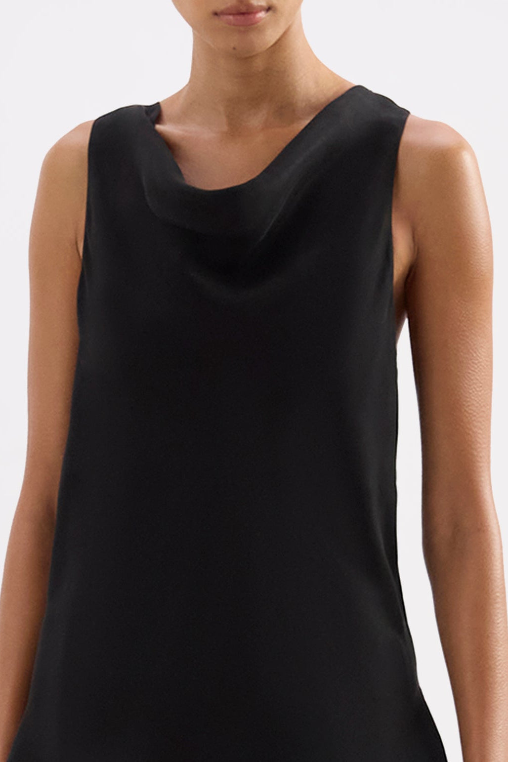 Dara Cupro Top Black 