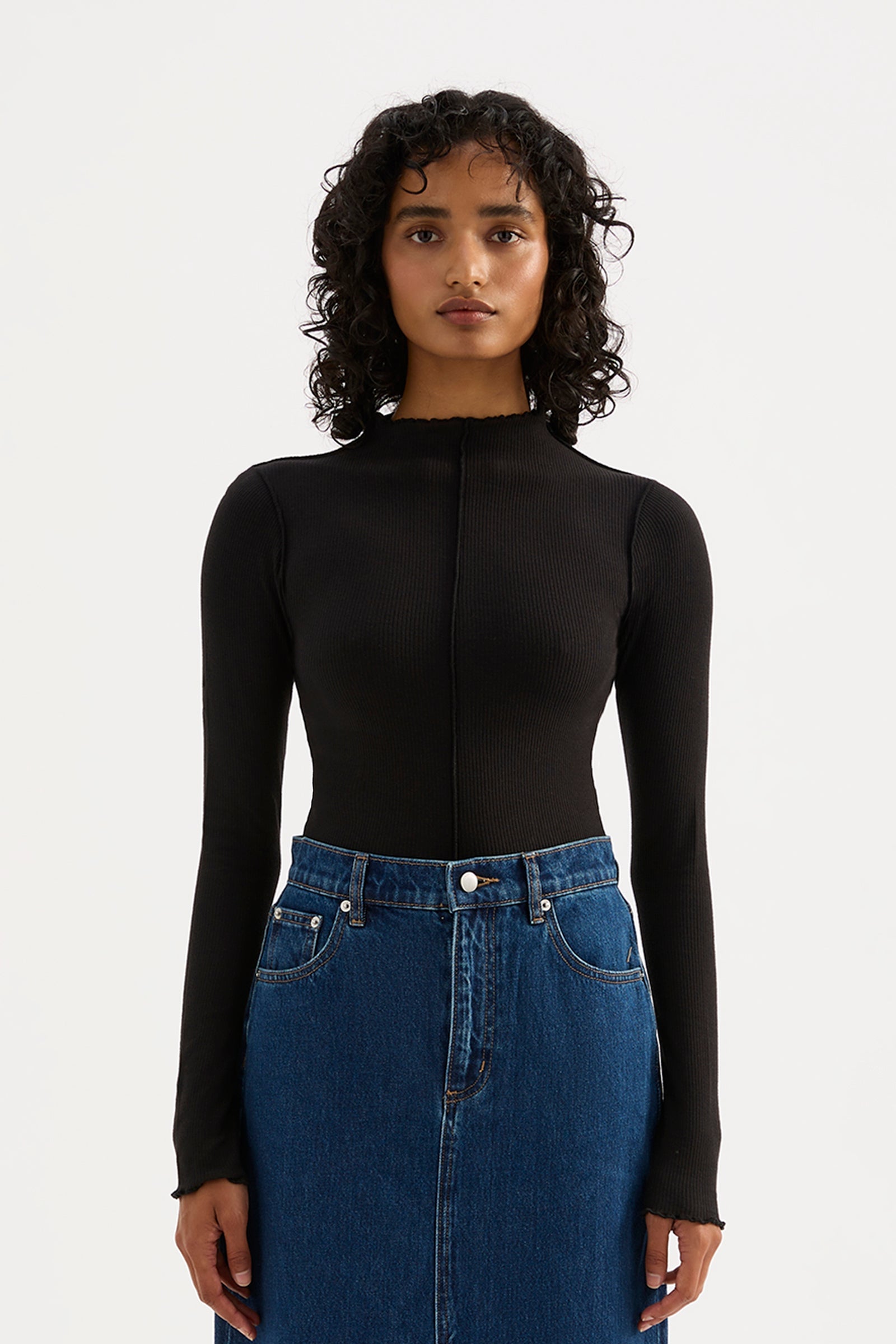 Xavier Ls Top Black 