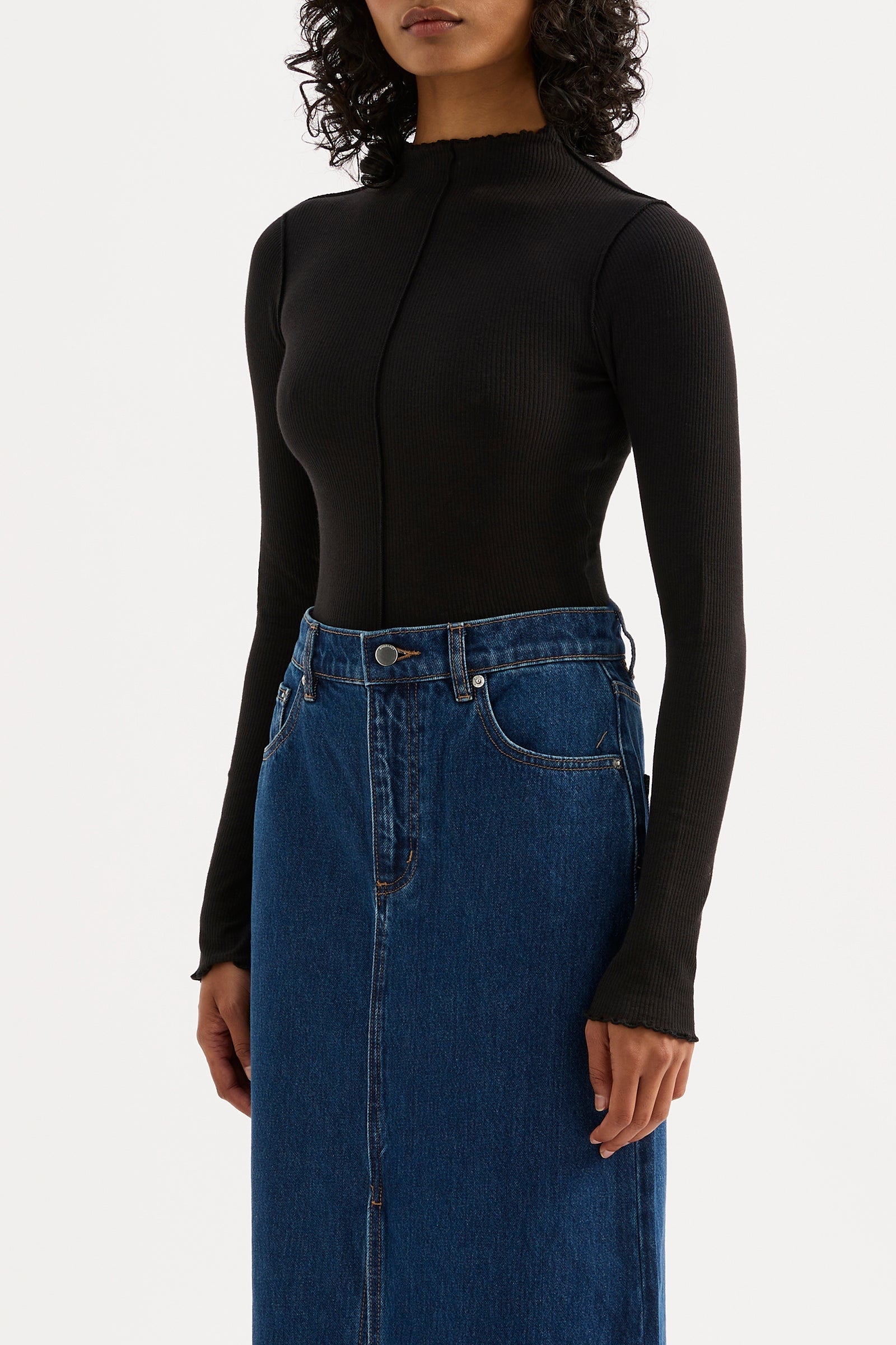 Xavier Ls Top Black 