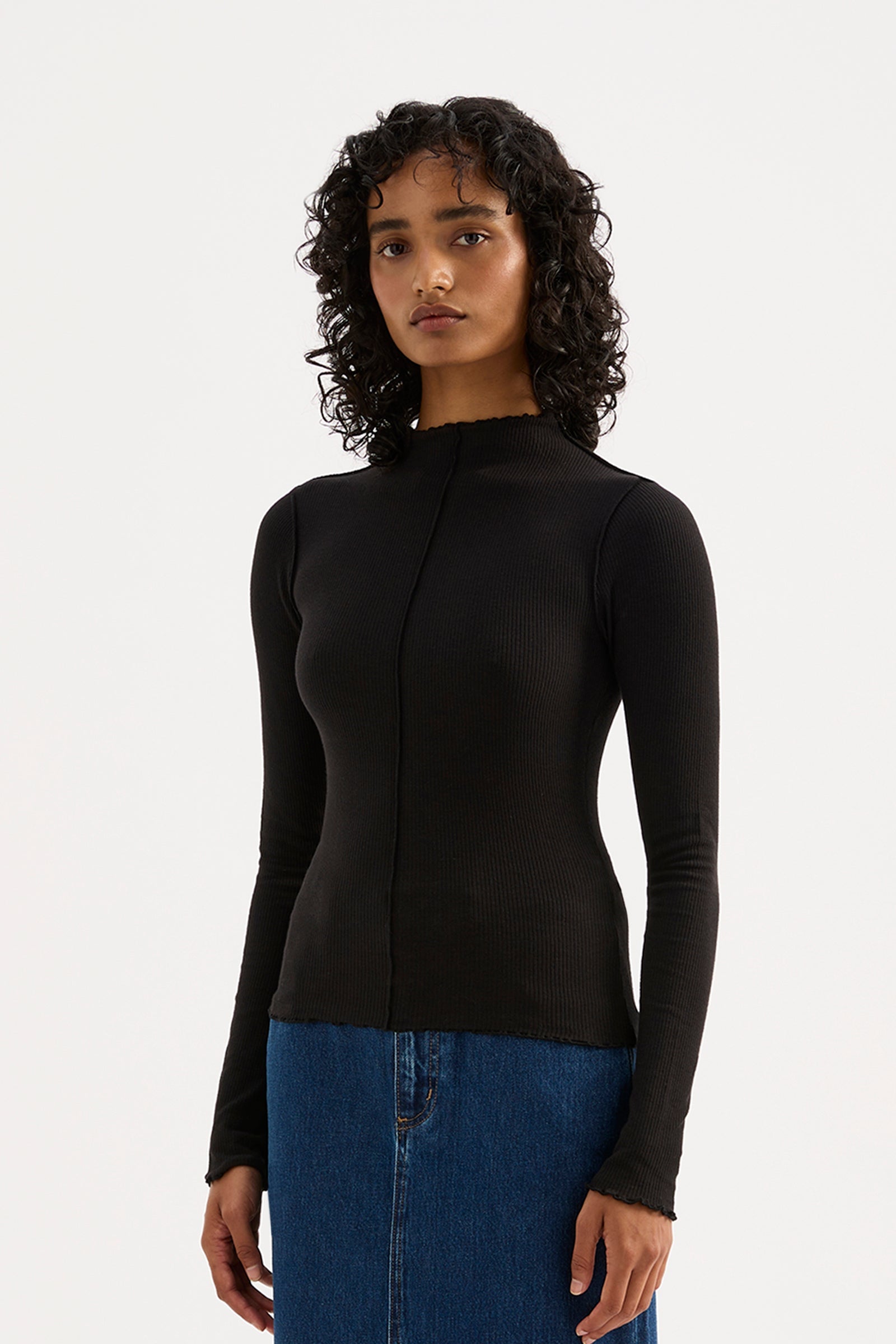 Xavier Ls Top Black 