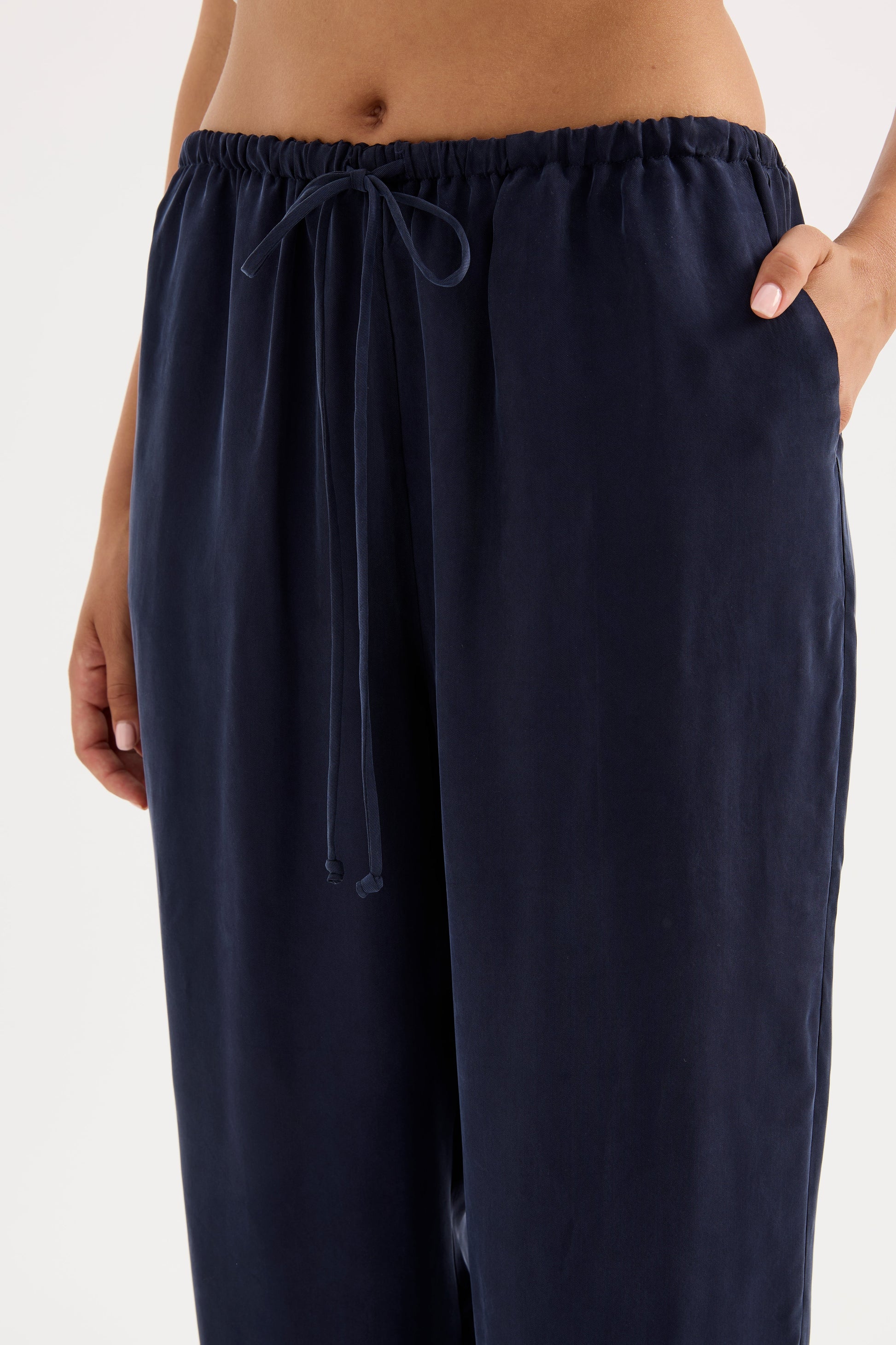 Linnea Cupro Pant Ink 