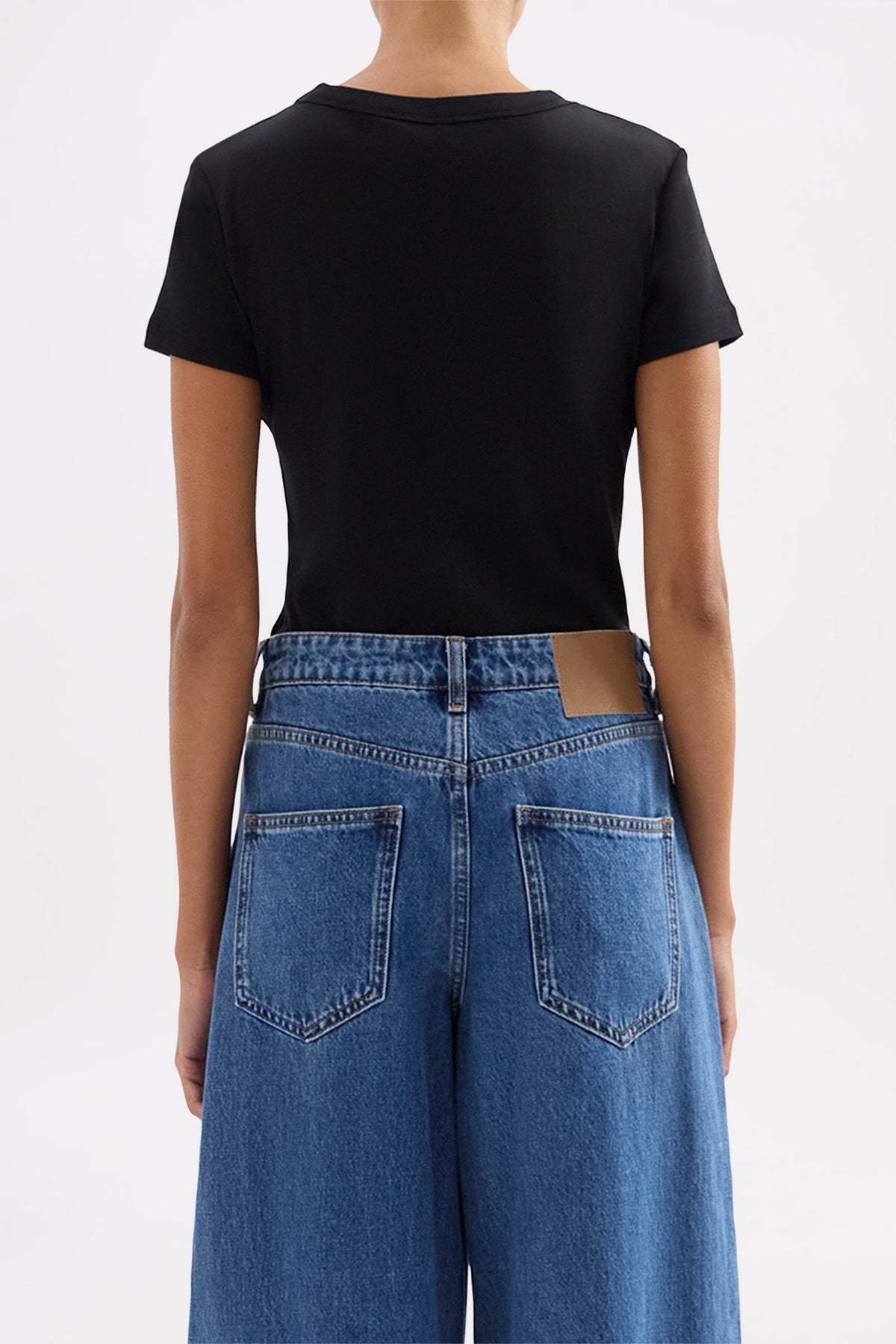 Organic Baby Tee Black 
