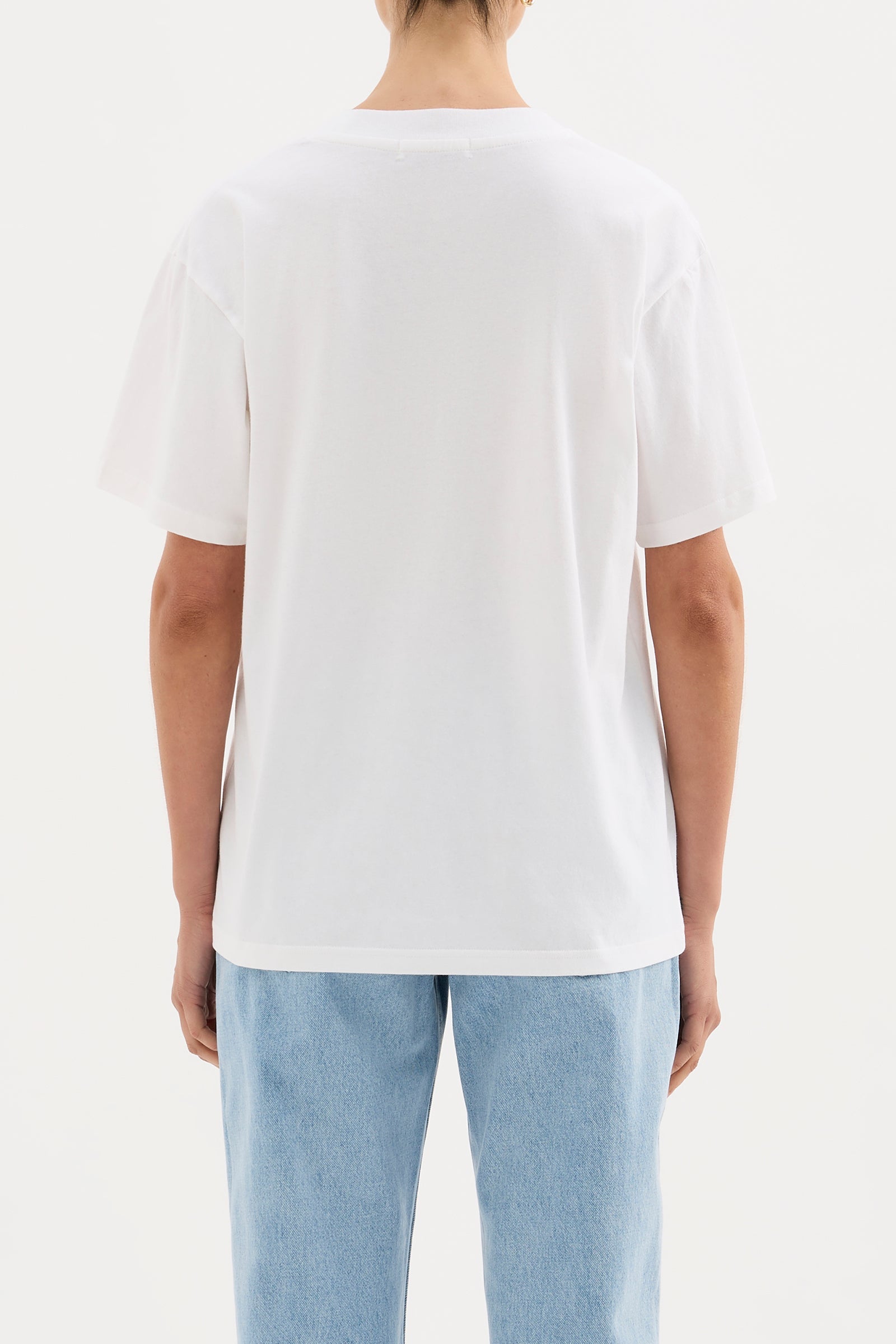 Organic Boyfriend Tee White 