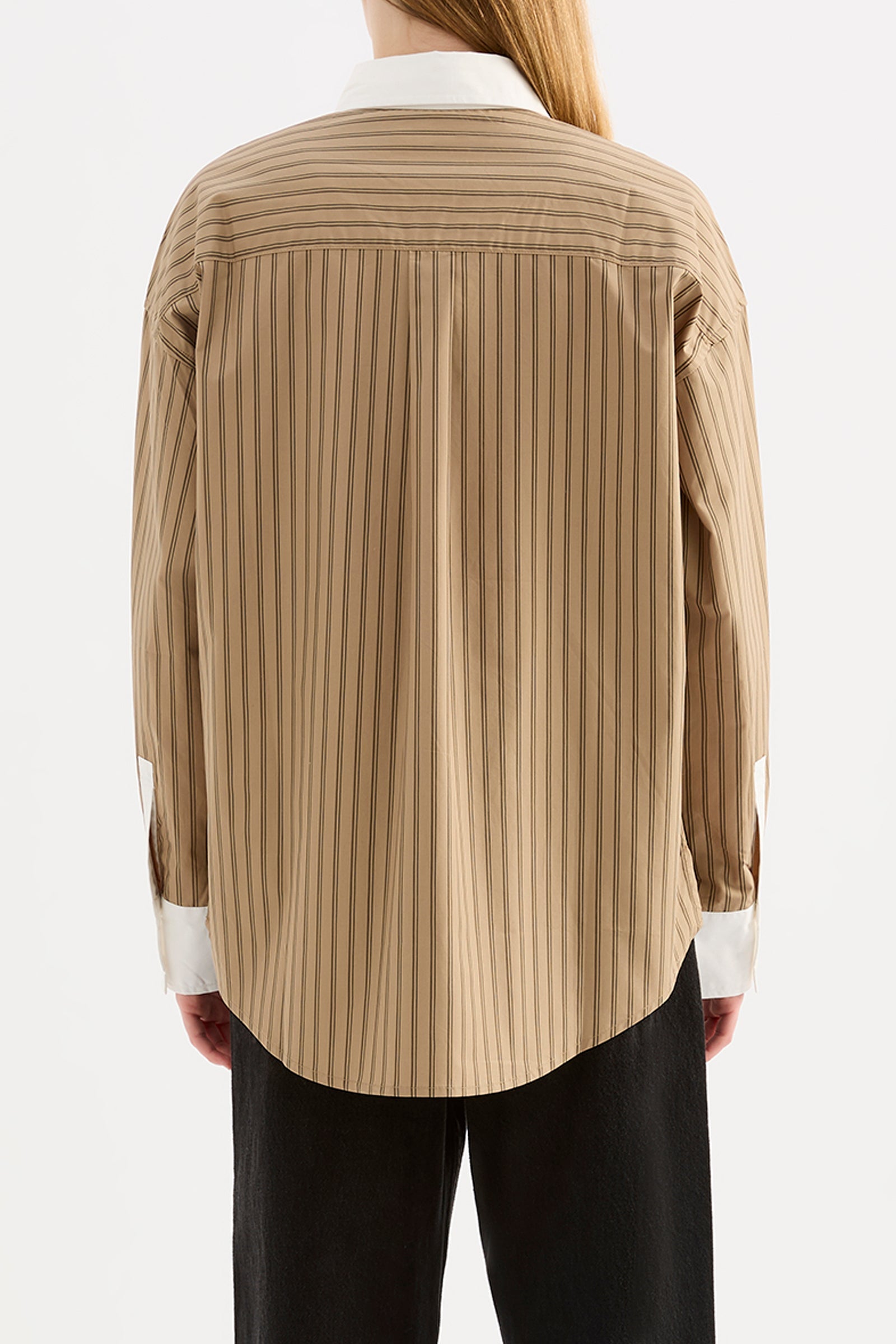 Lando Shirt Khaki Stripe 