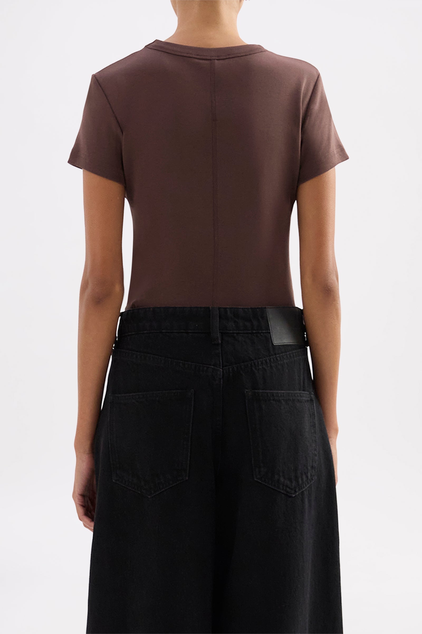 Organic Baby Tee Chocolate 