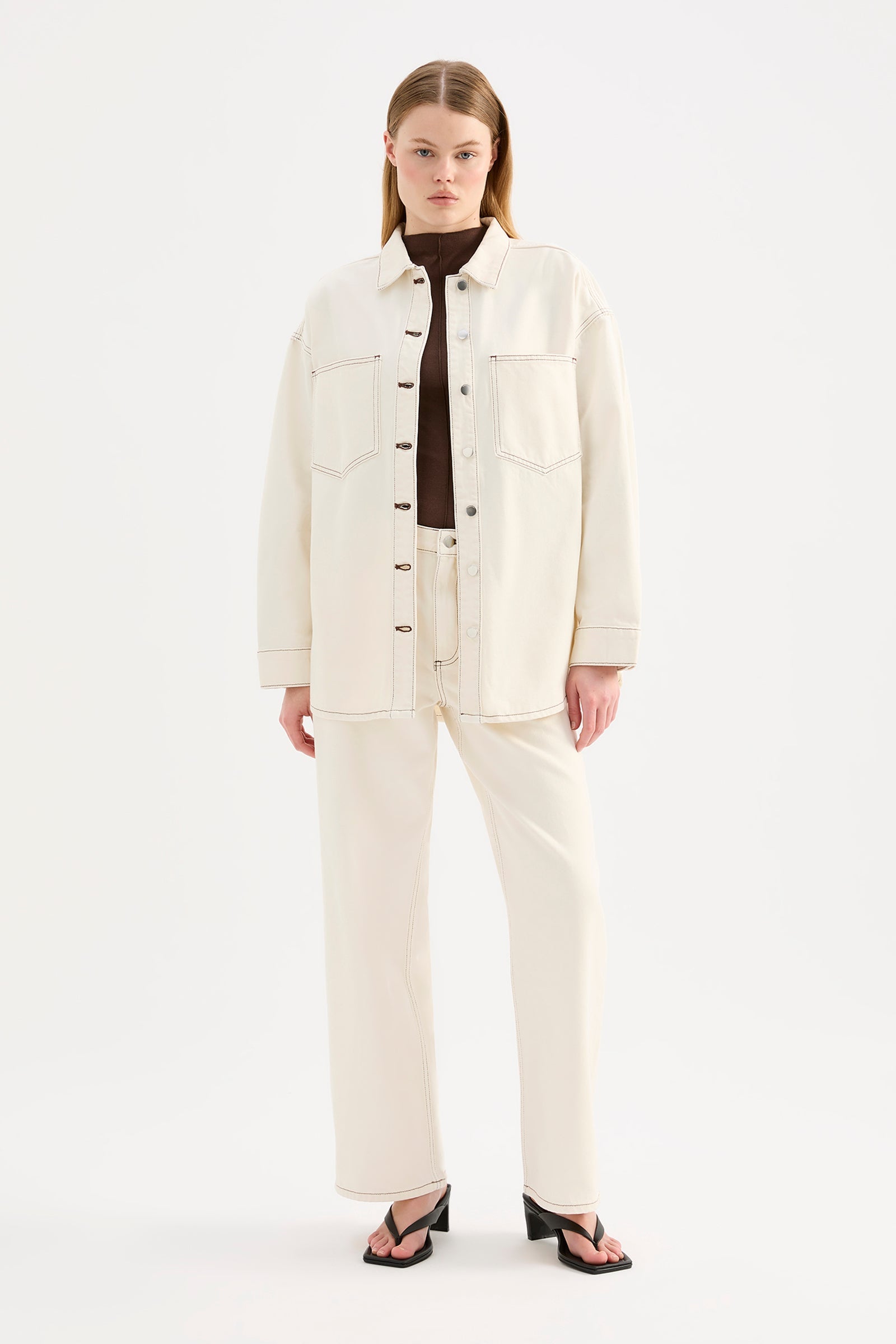 Bryden Denim Jacket Natural 