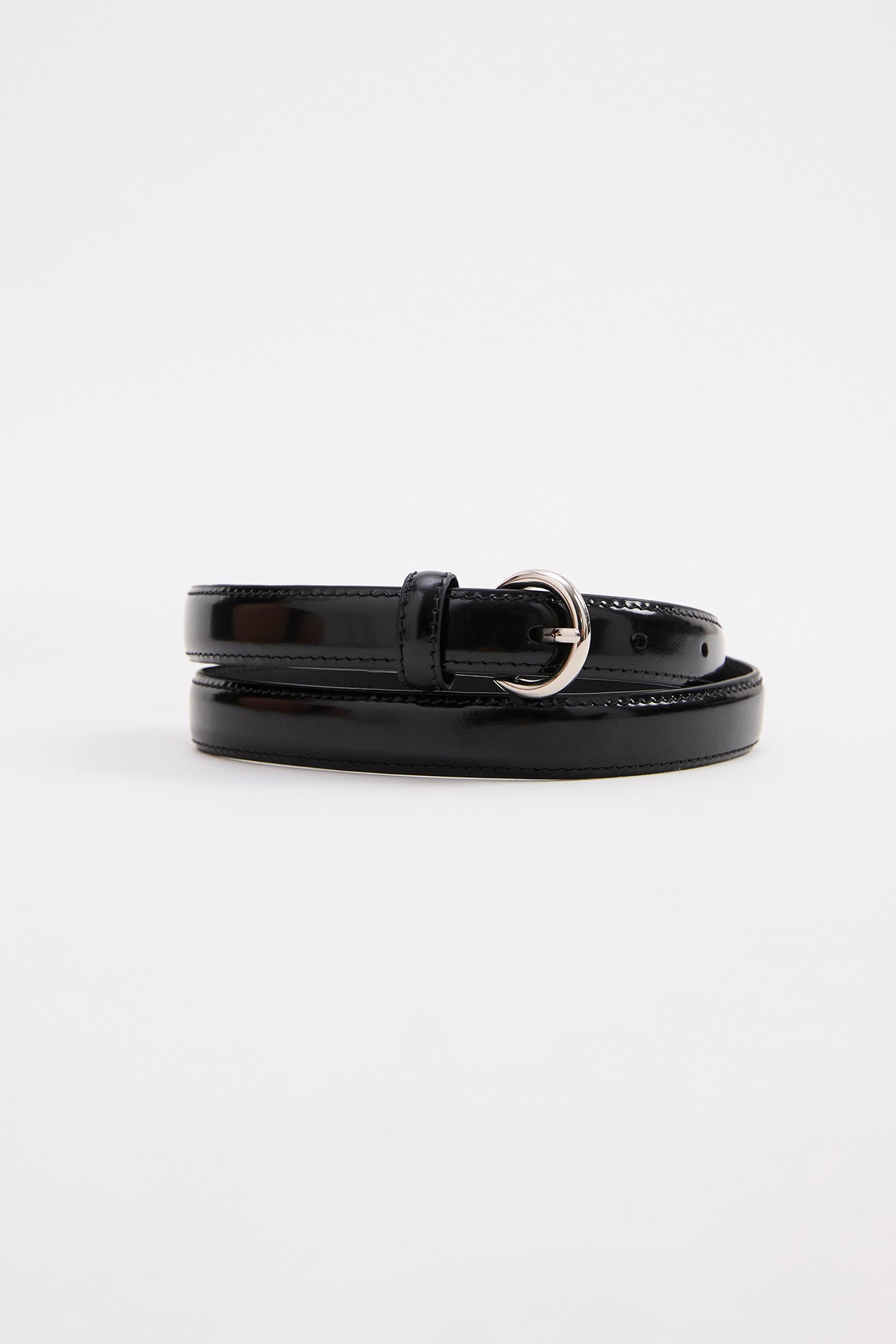 Carmen Leather Belt Black 