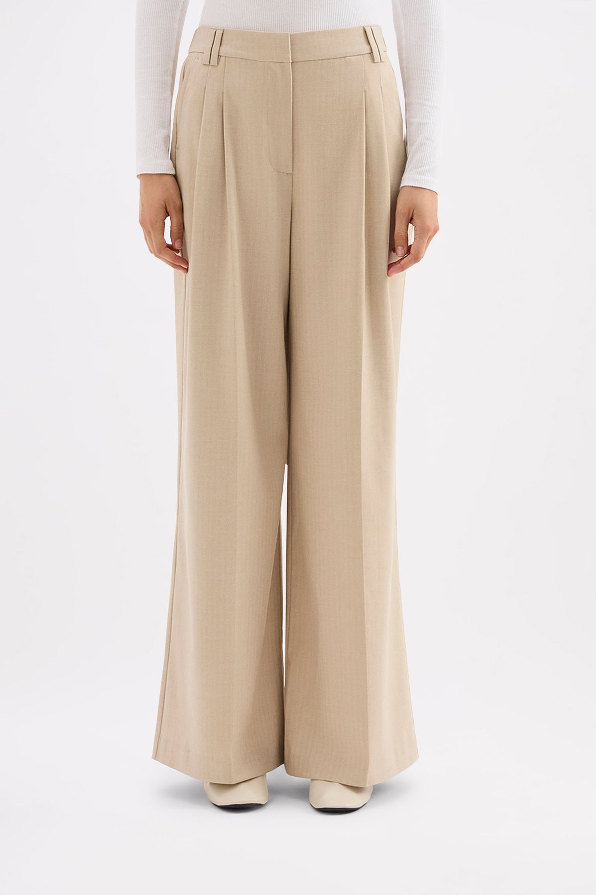 Fosca Pant Eggshell 