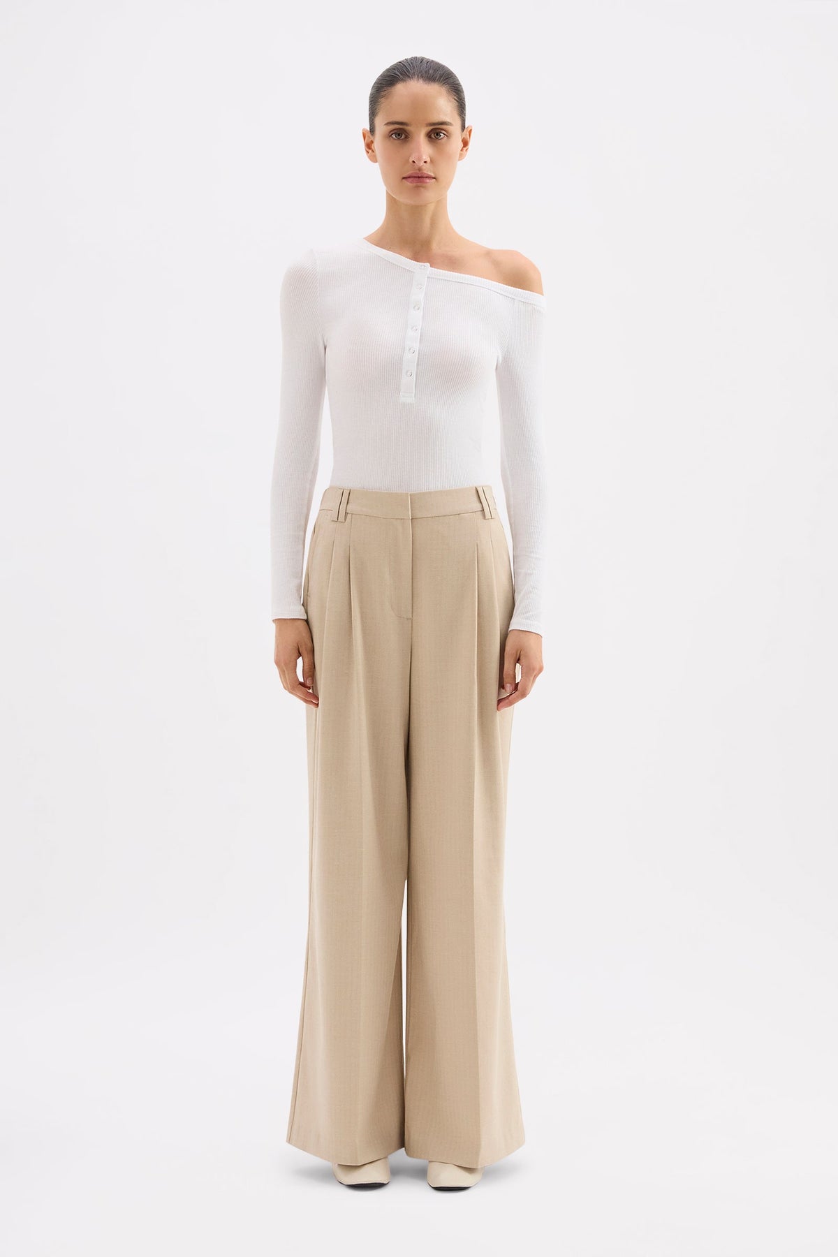 Fosca Pant Eggshell 