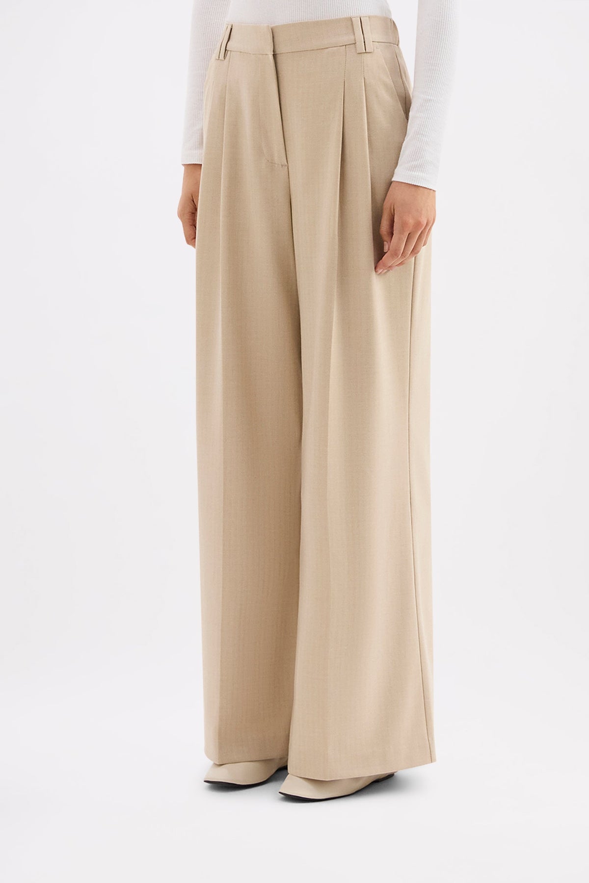 Fosca Pant Eggshell 