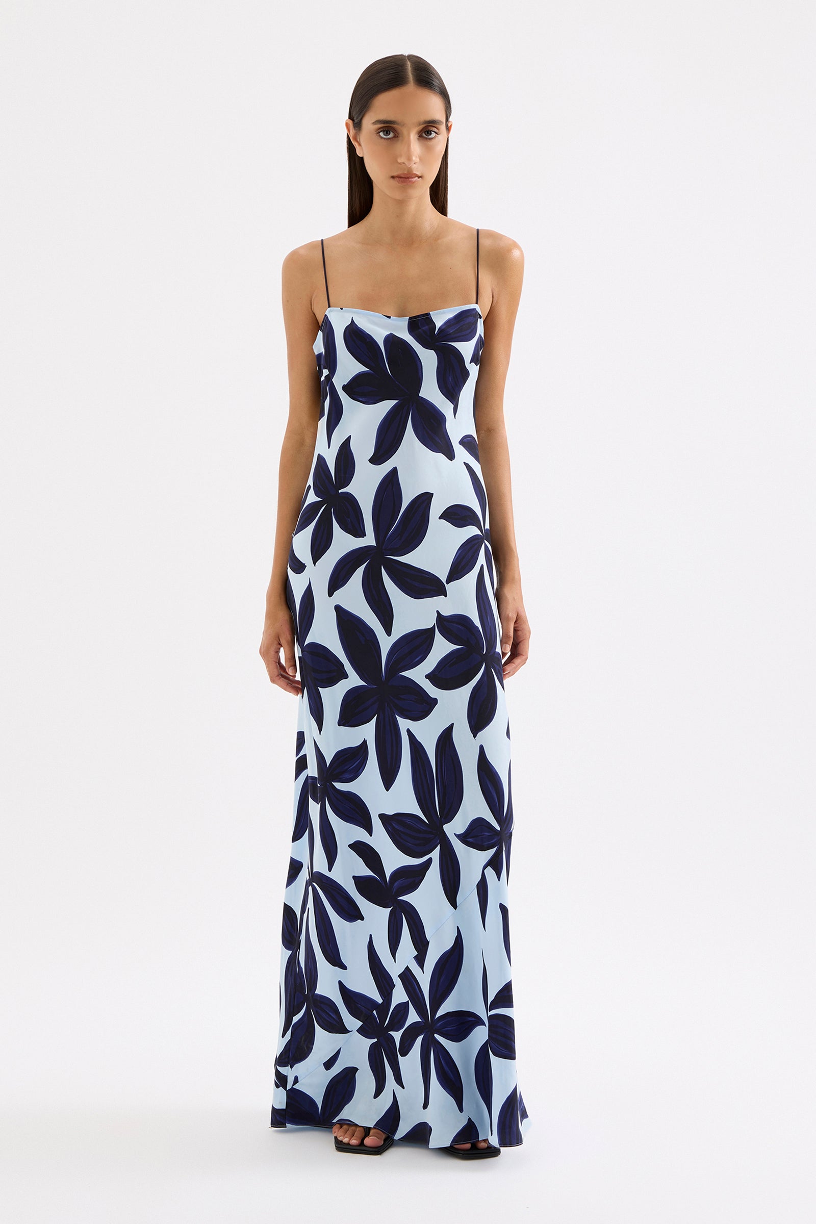 Corfu Cupro Slip Dress Corfu 