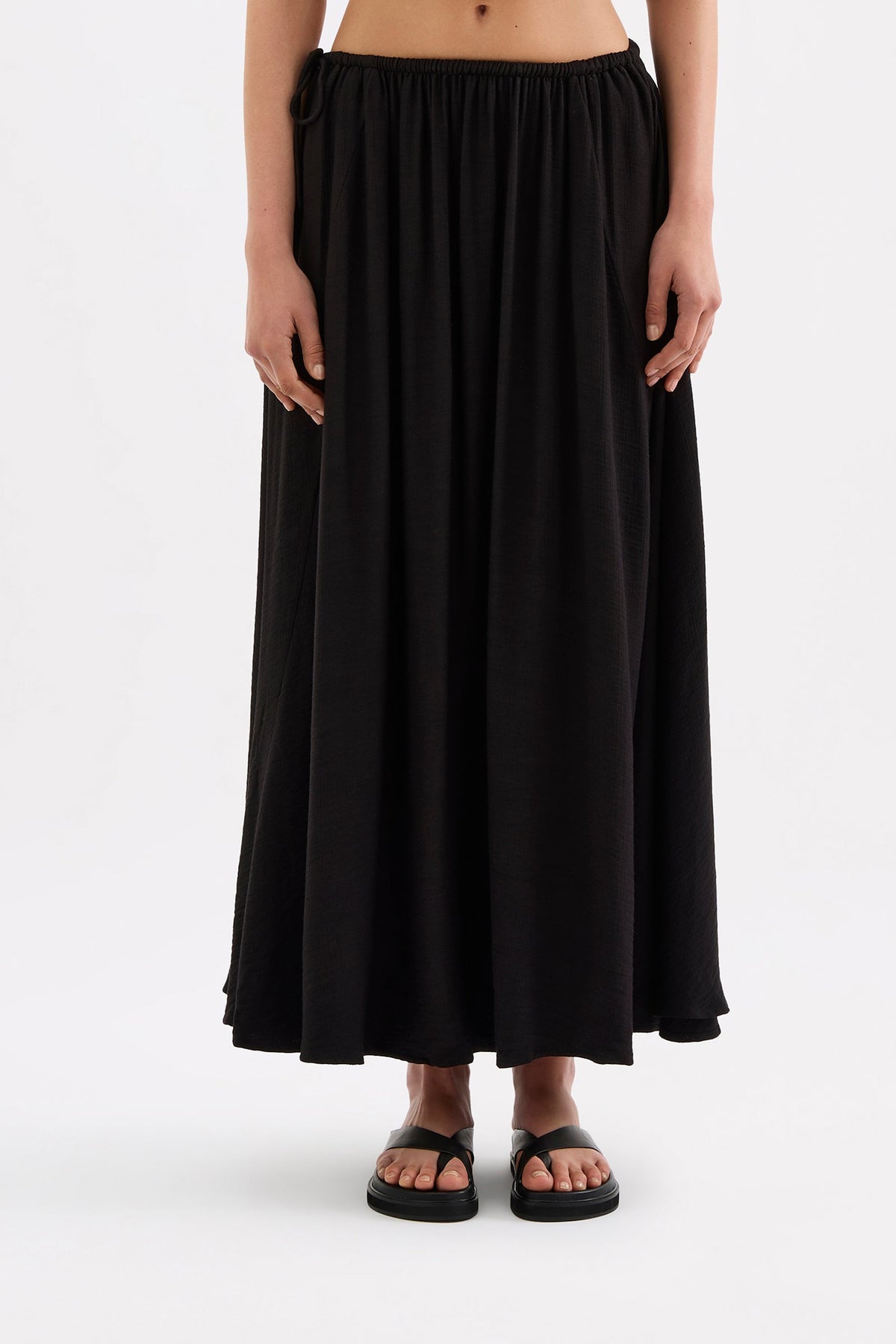 Ambrose Maxi Skirt Black 