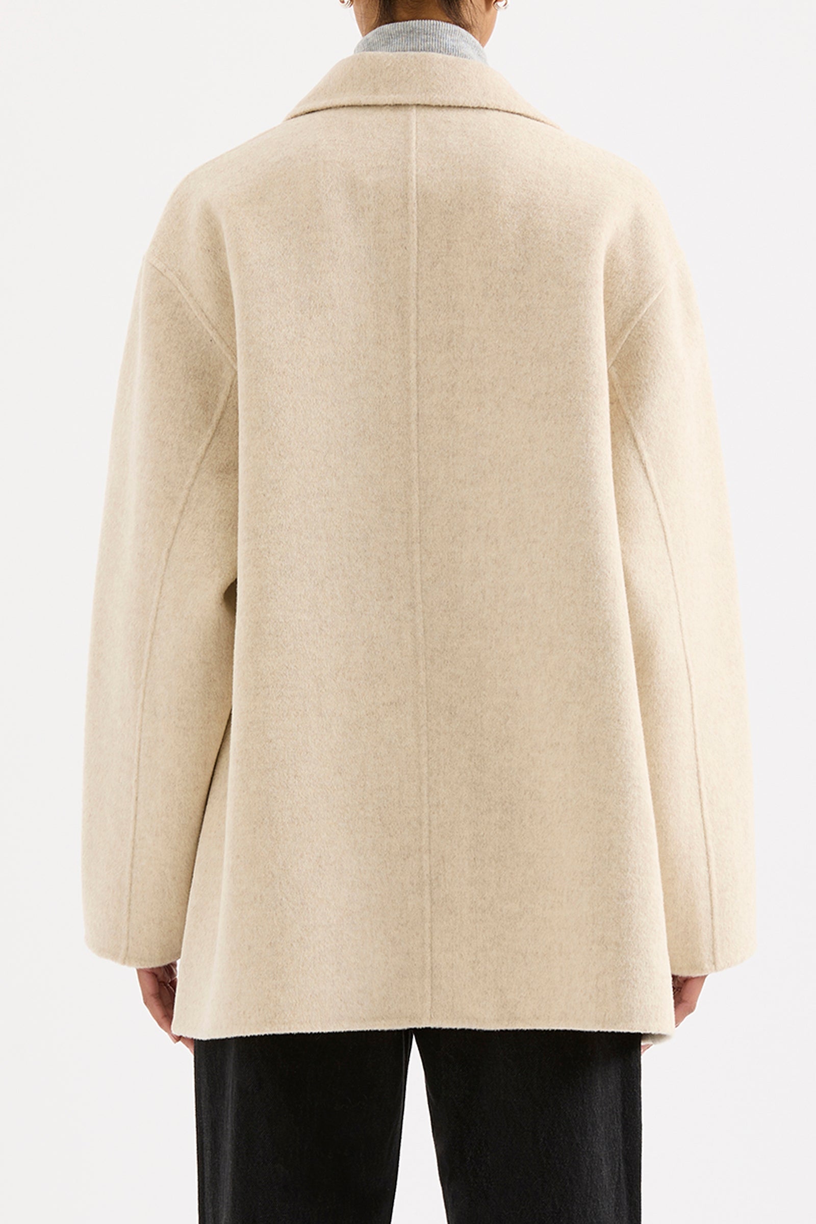 Levi Wool Coat Oat 