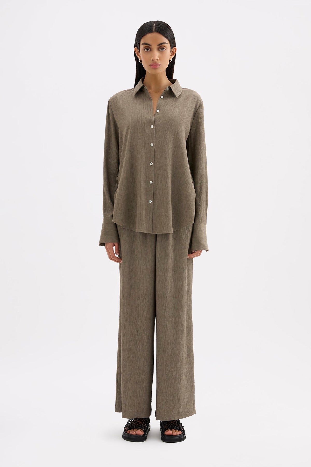 Samira Shirt Truffle 