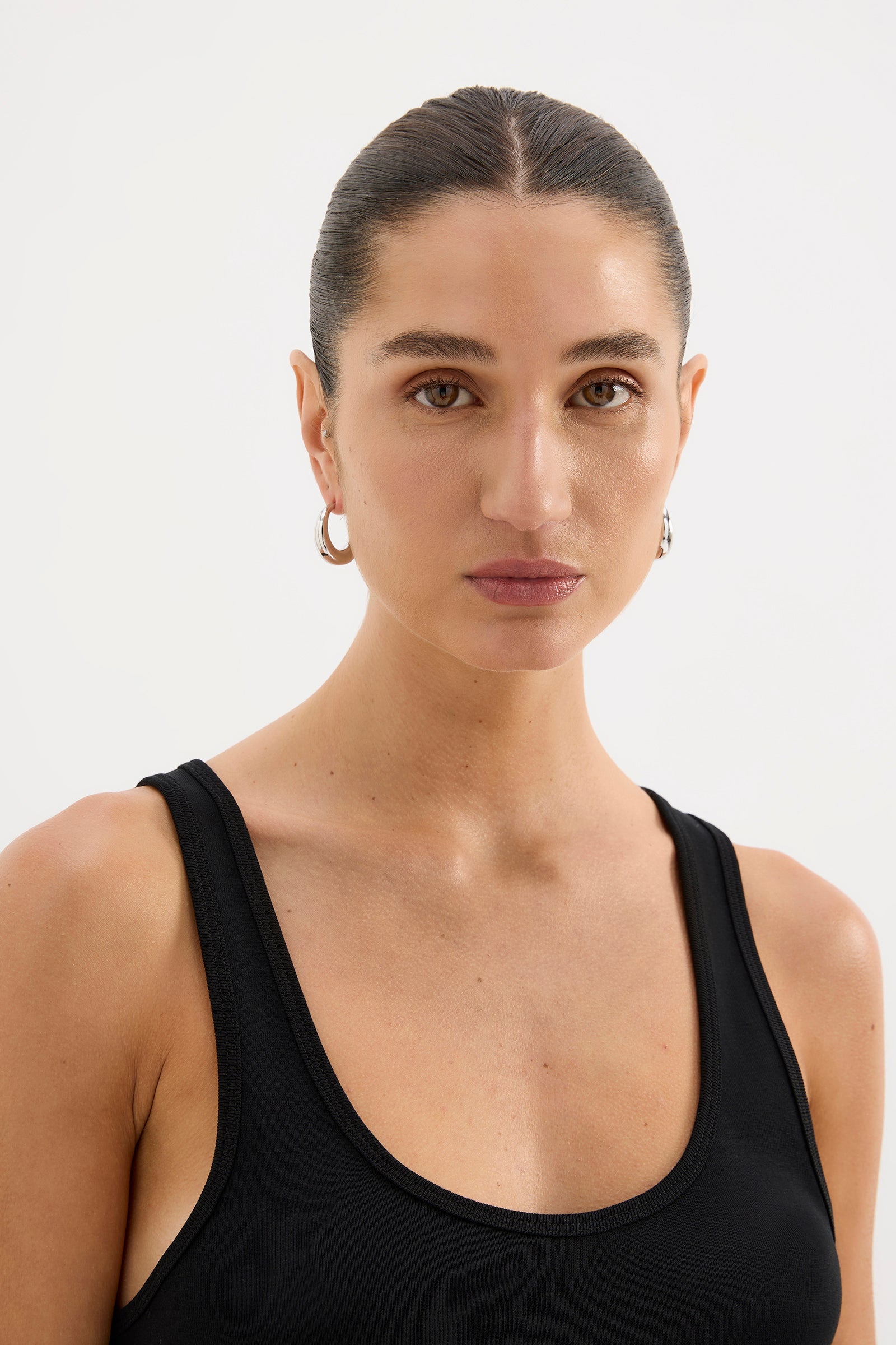 Harlow Hoops Silver 