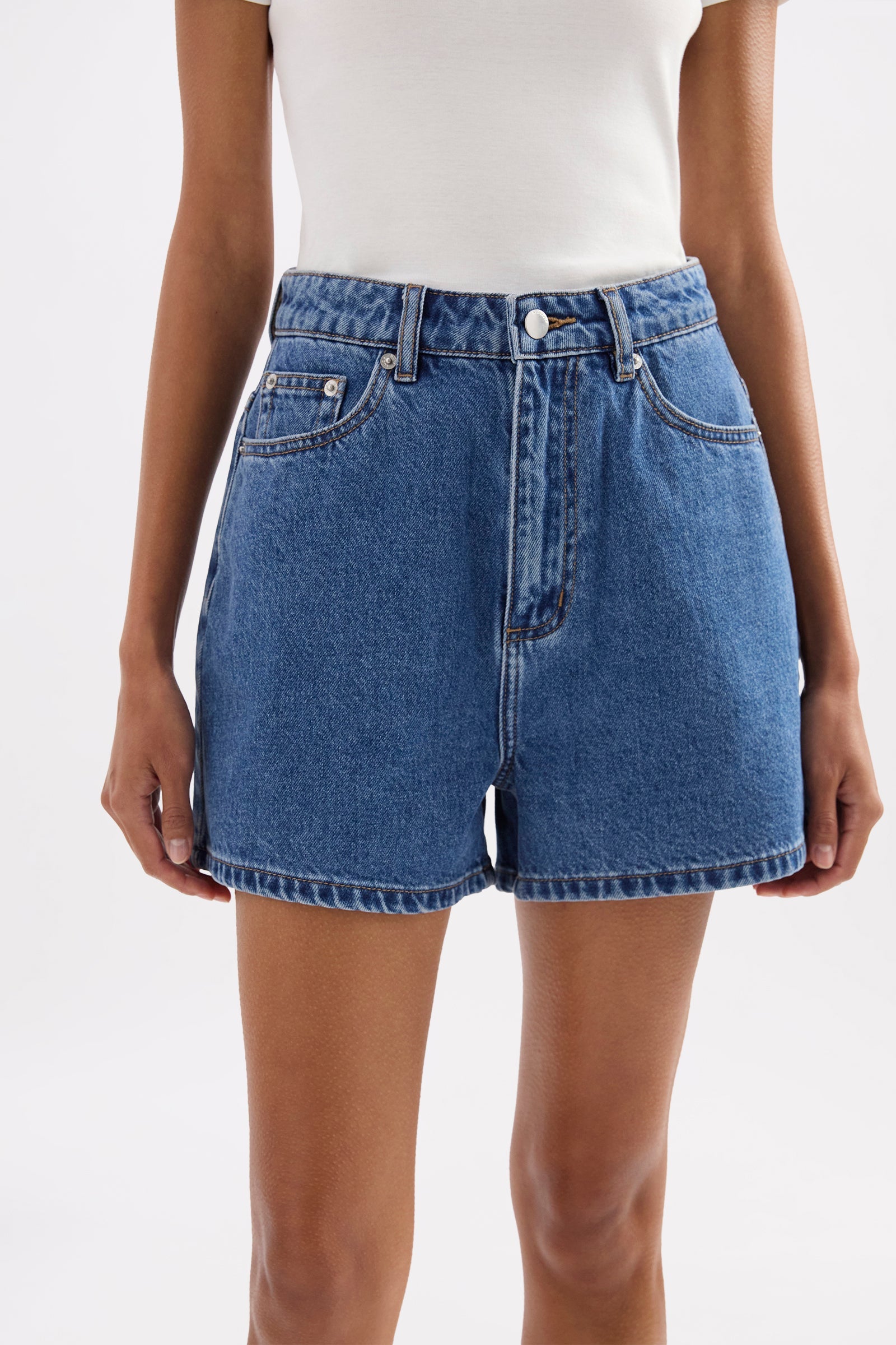 Organic Mom Short Royal Blue 