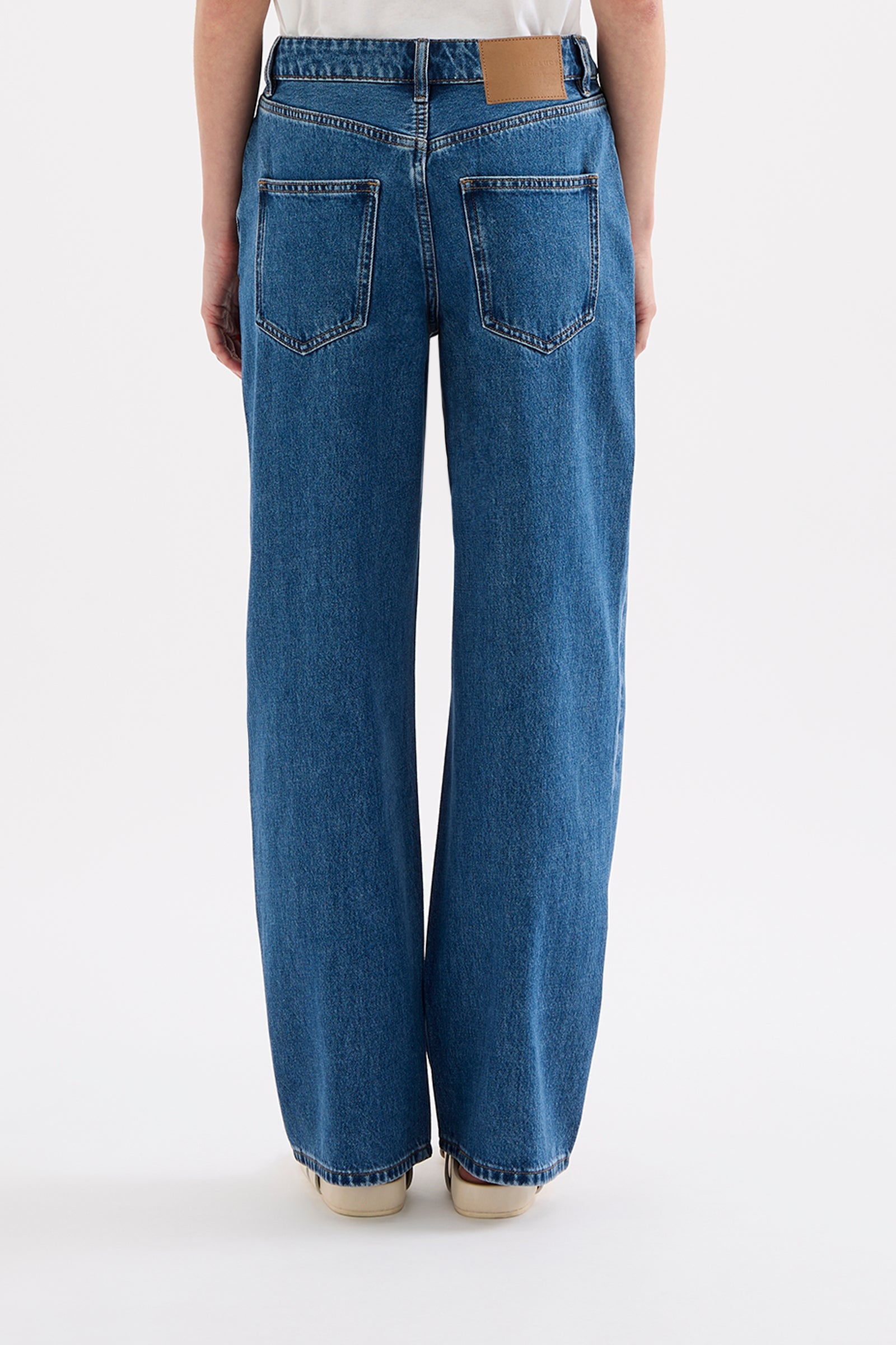 Organic Baggy Jean Royal Blue 