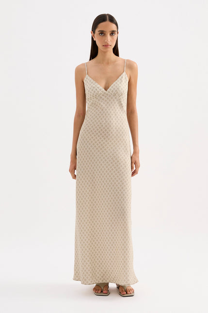 Cosmos Cupro Slip Dress Cosmos 