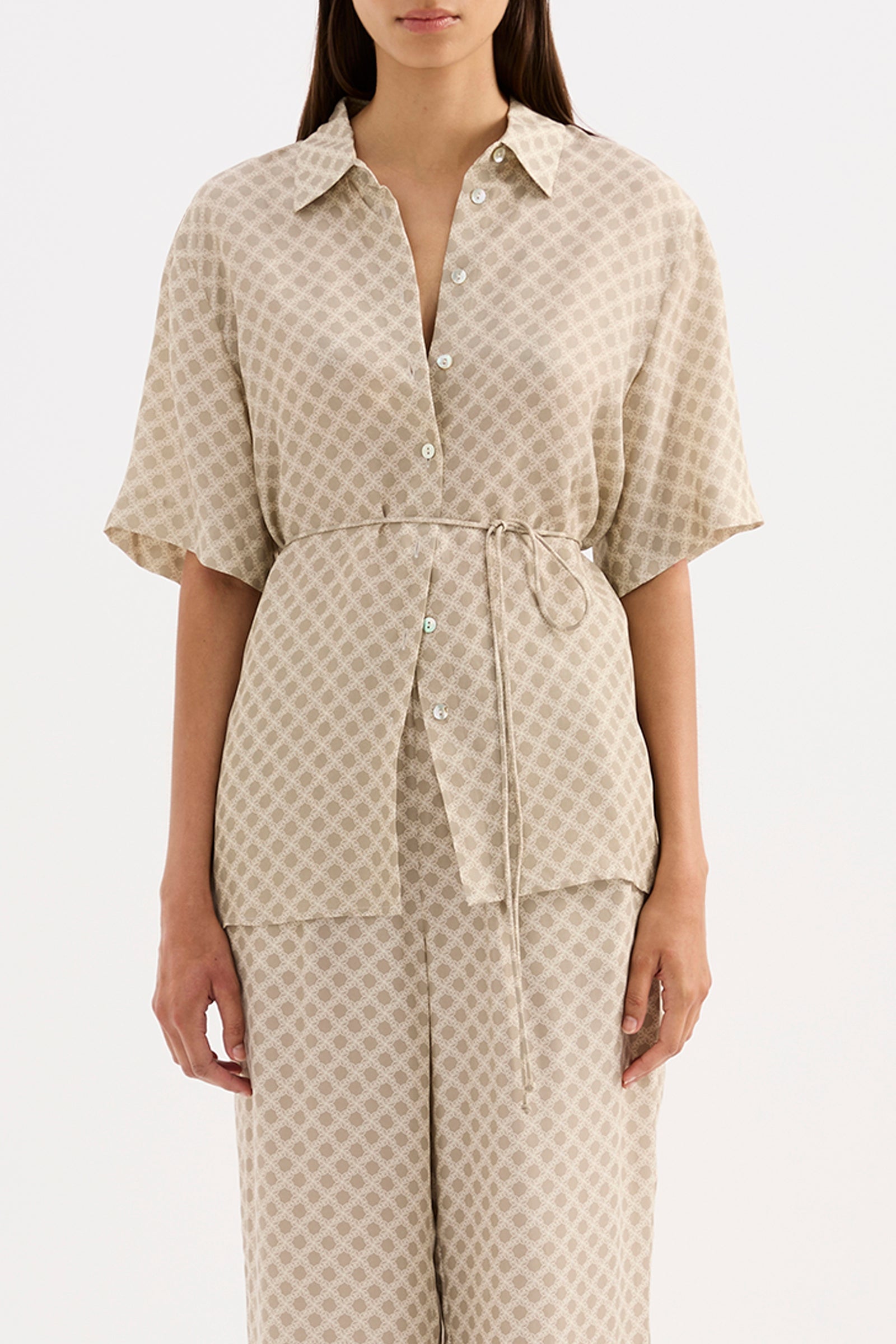 Cosmos Cupro Shirt Cosmos 