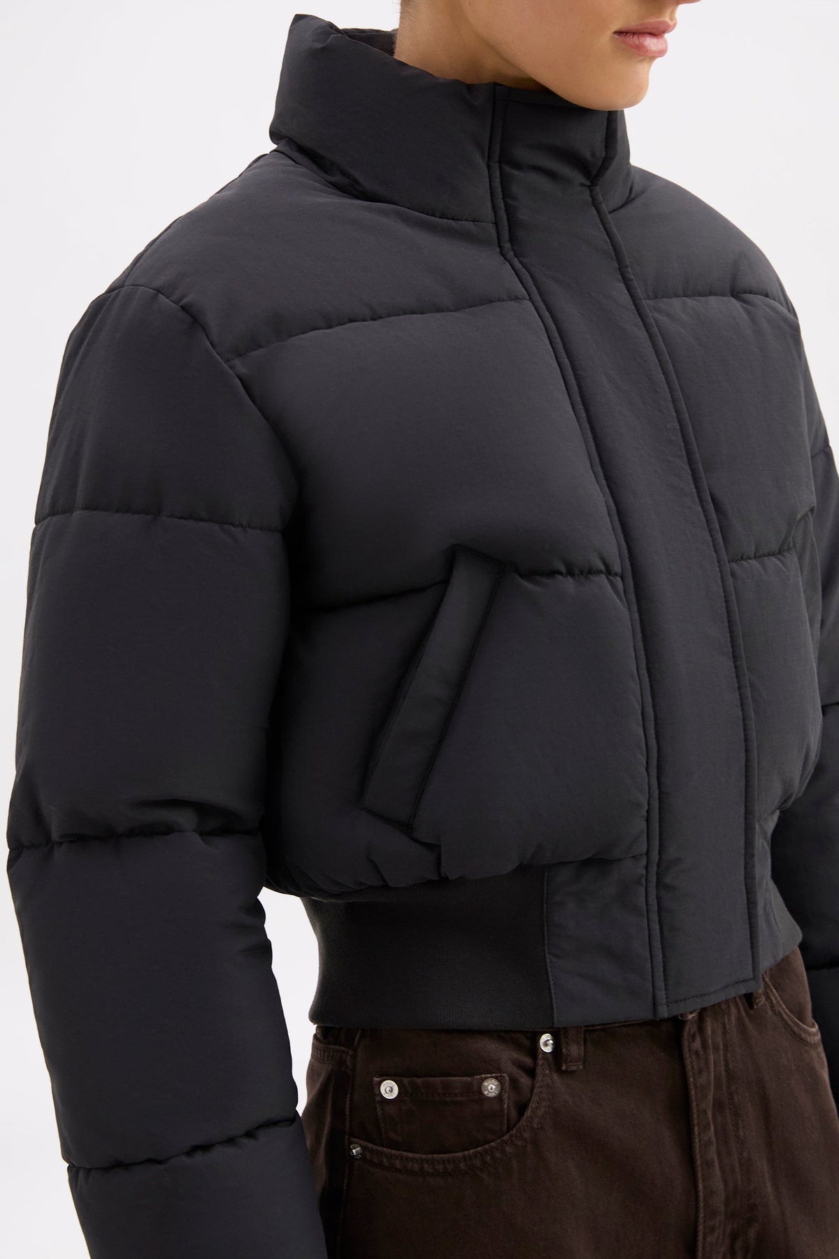 Iva Puffer Jacket Black 