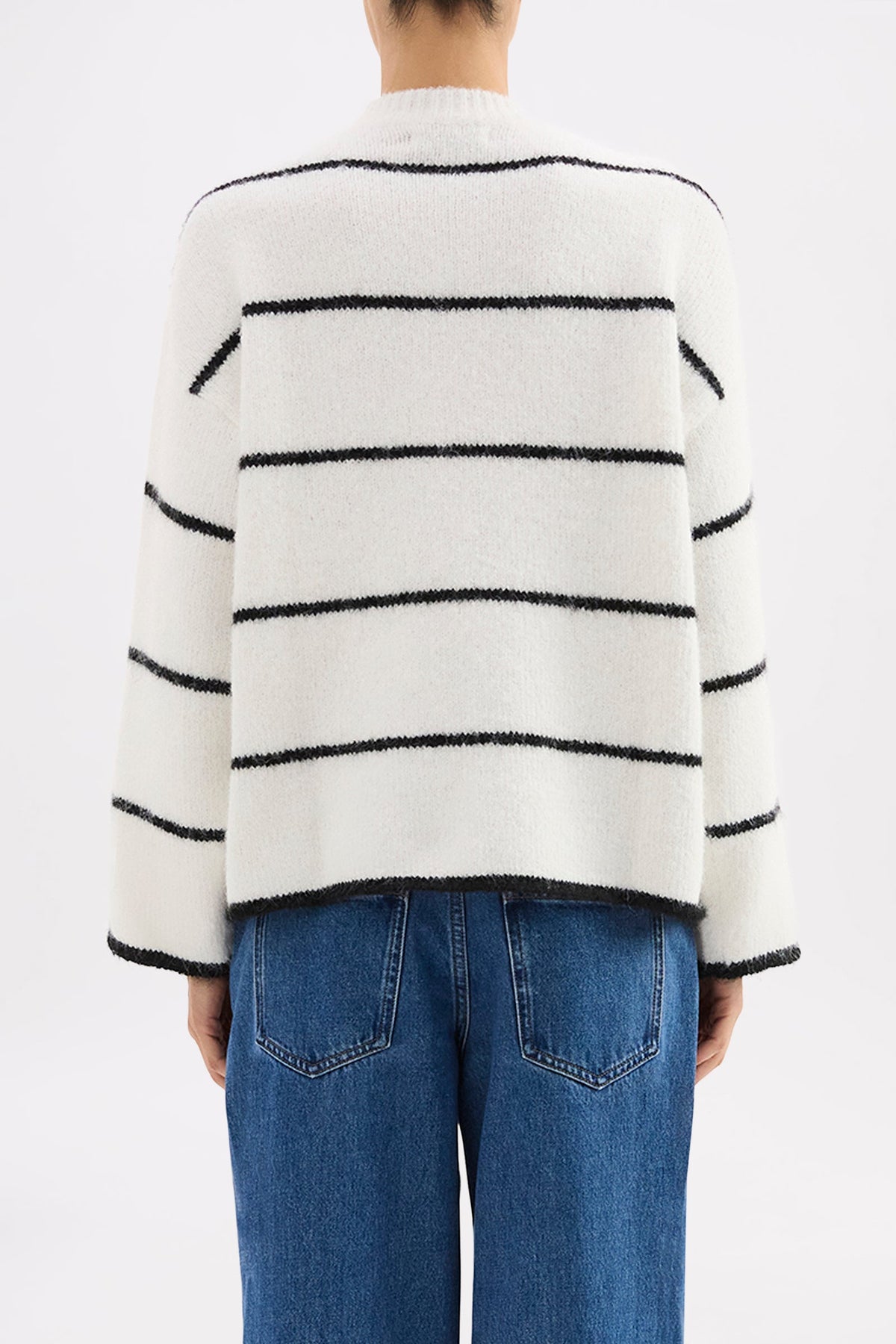 Colter Knit Black Stripe 