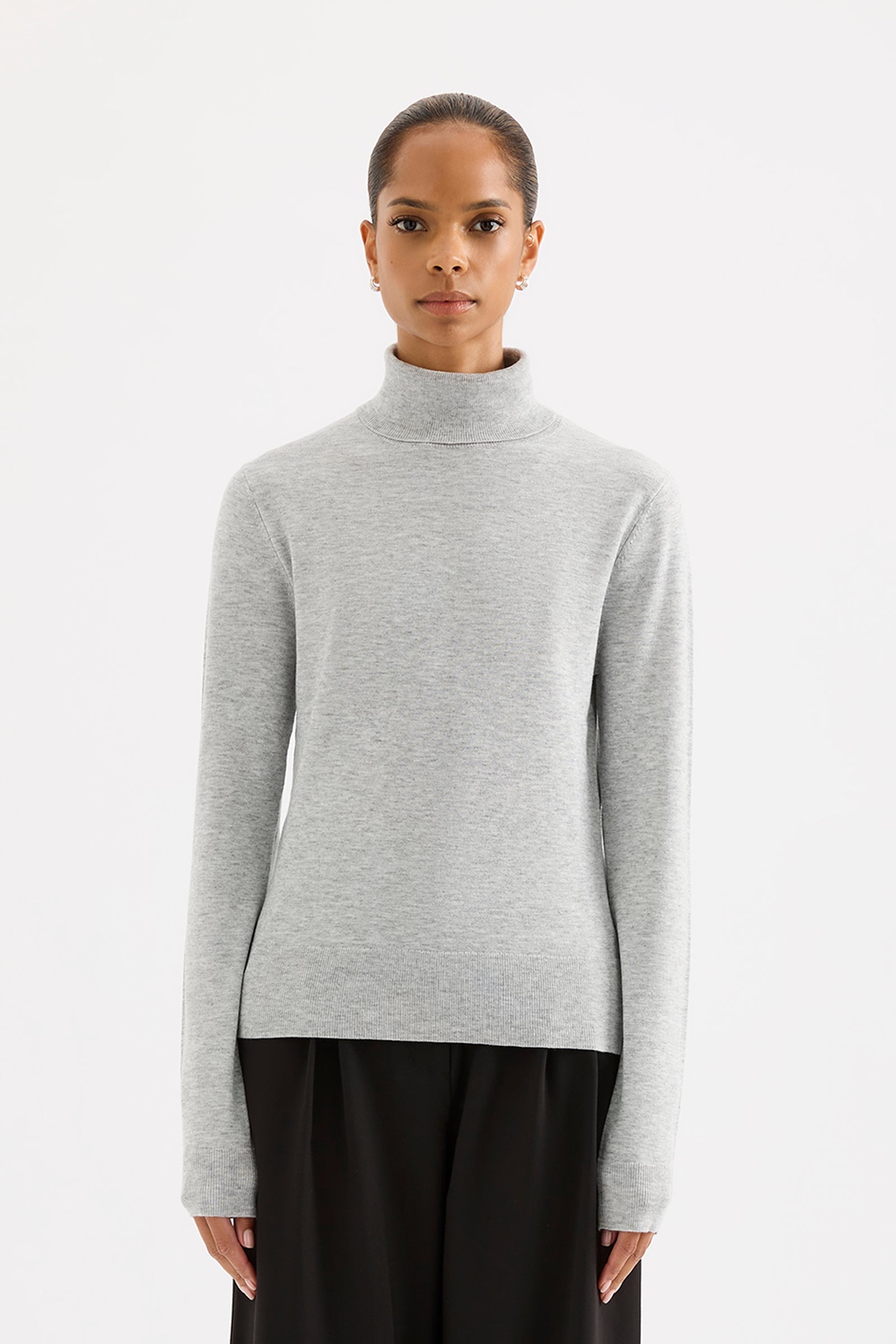 Winslow Skivvy Grey Marle 