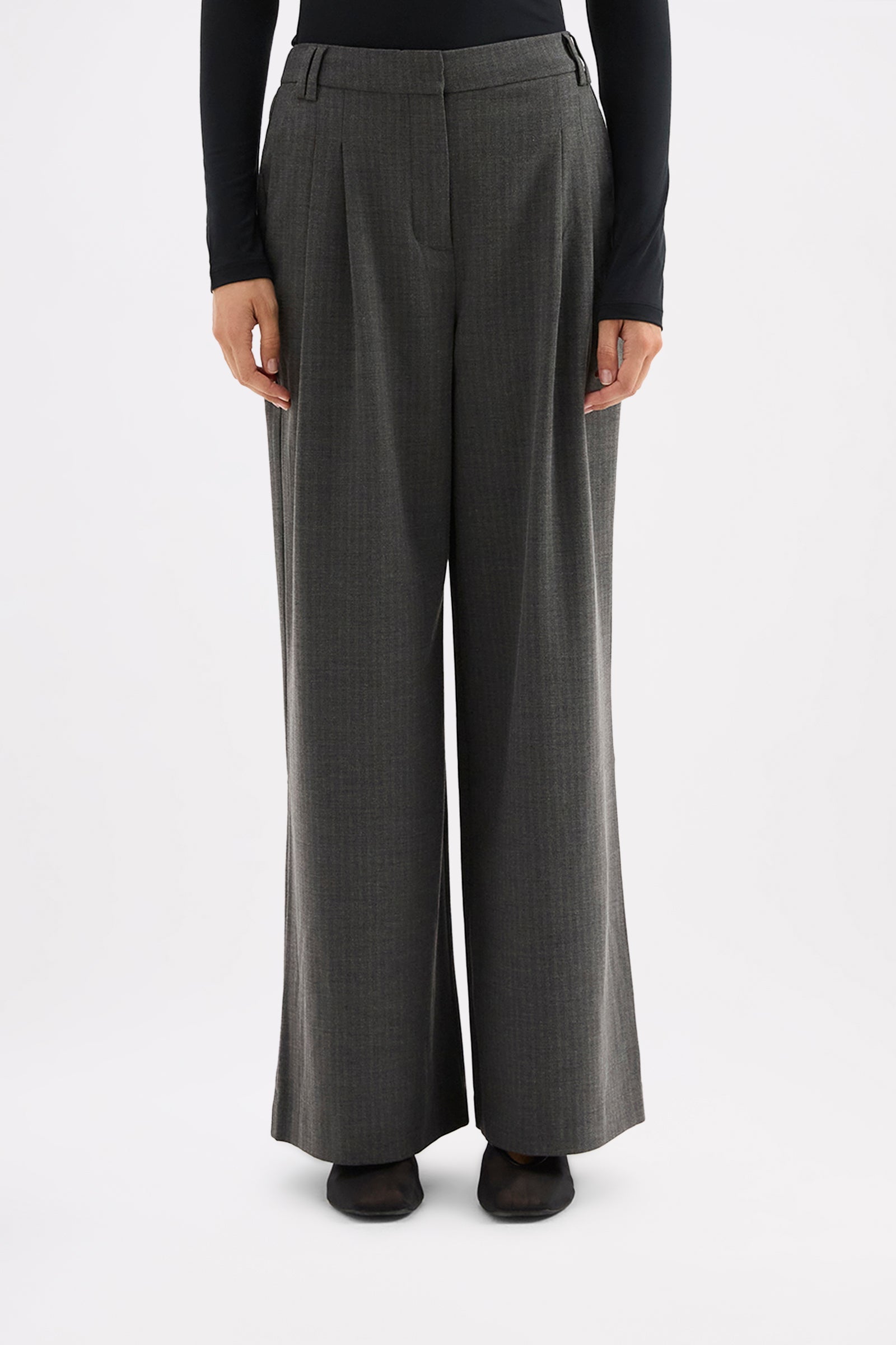 Fosca Pant Charcoal 