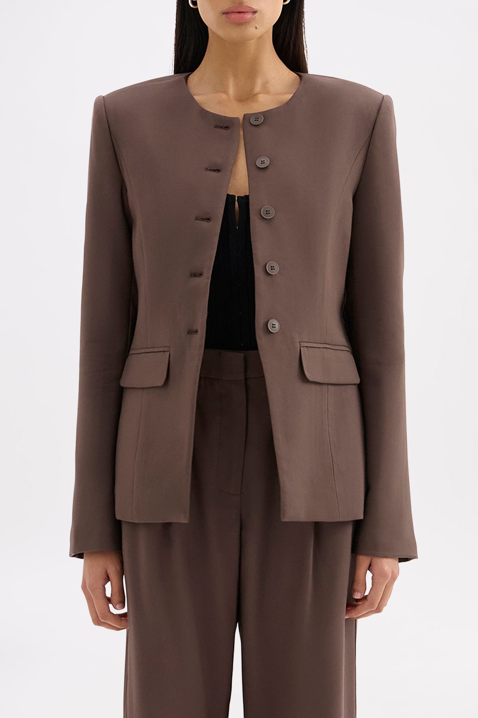 Nadia Jacket Chocolate 