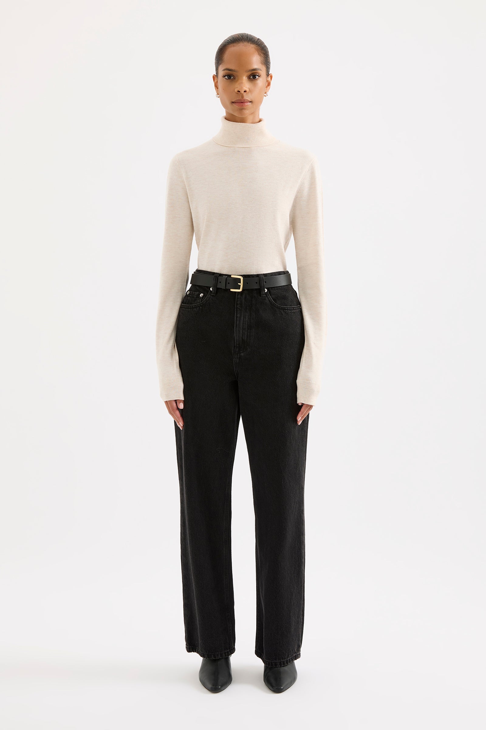 Winslow Skivvy Cream Marle 