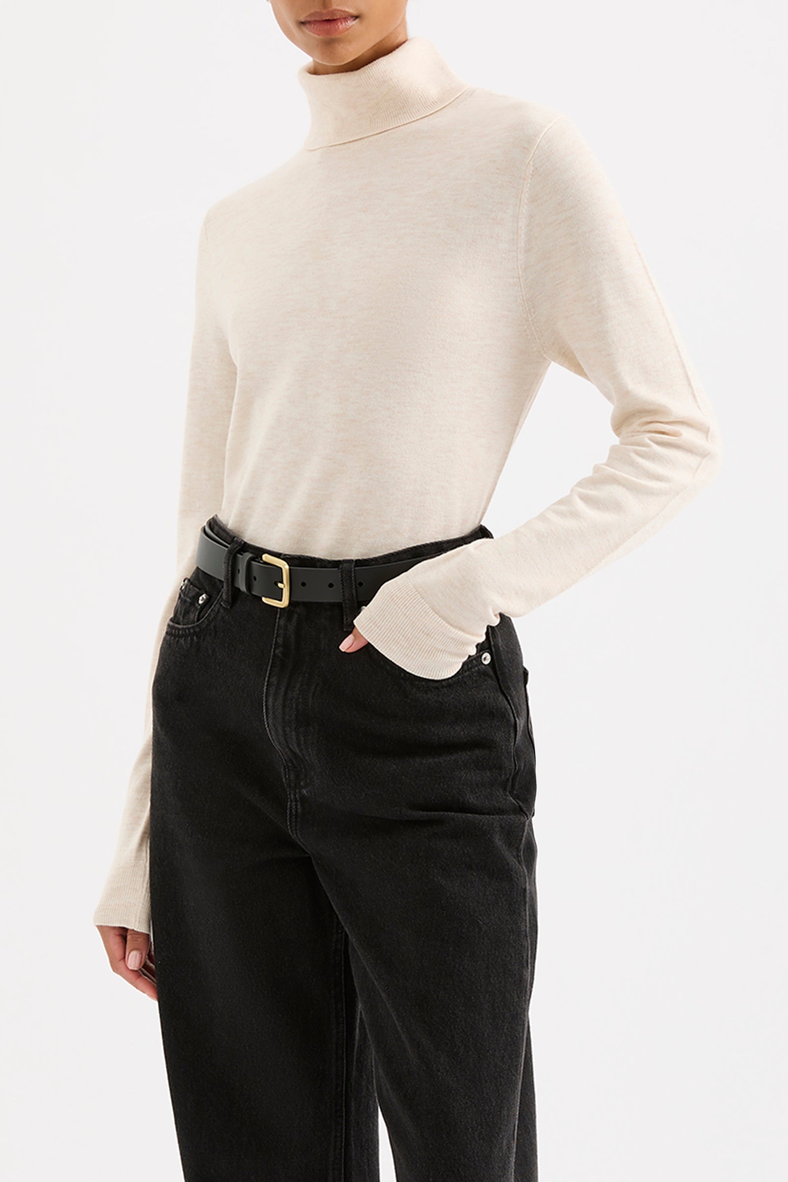 Winslow Skivvy Cream Marle 